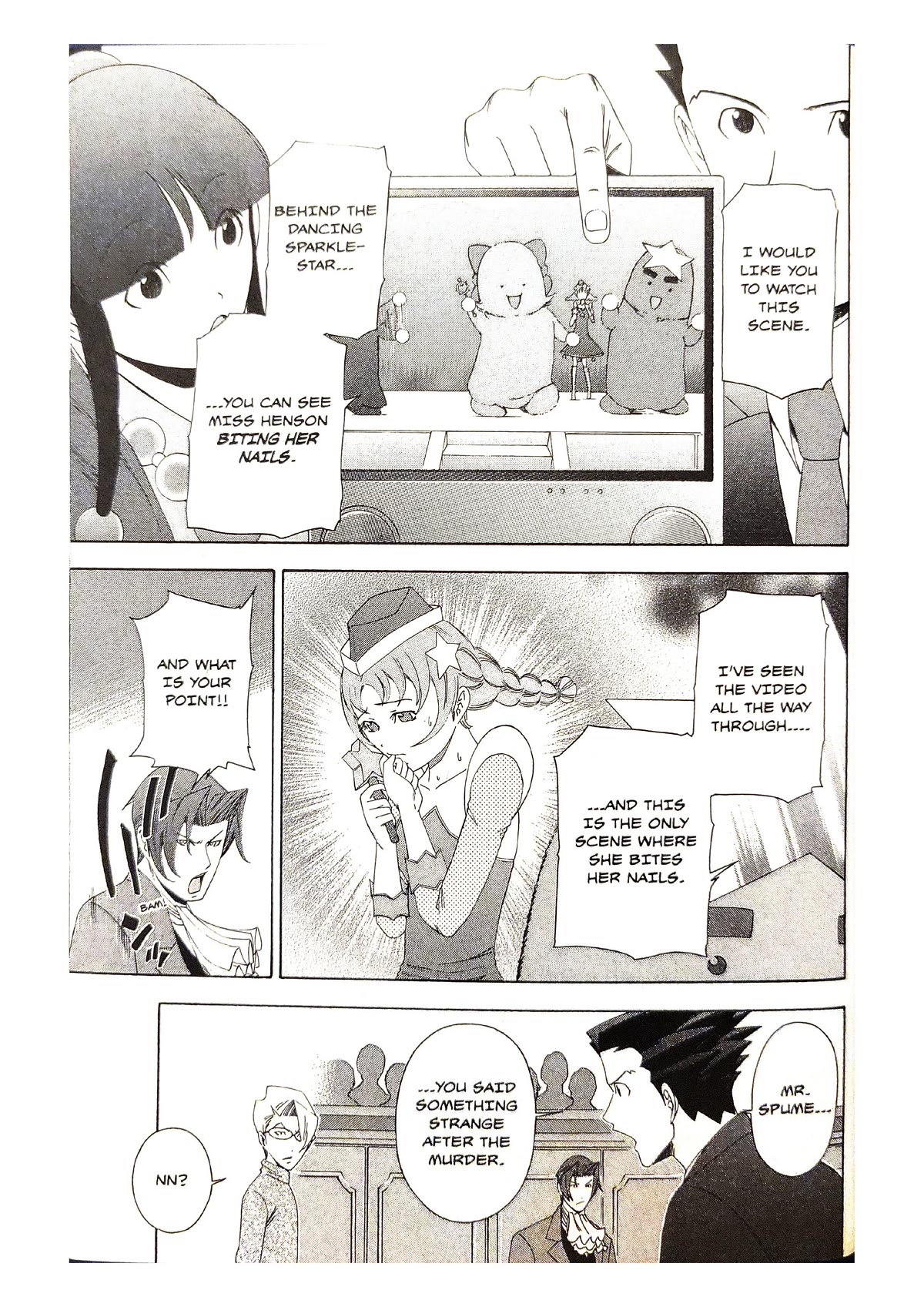 Gyakuten Saiban Chapter 2.6 page 103 - Vol.2 Chapter 6: Turnabout Showtime