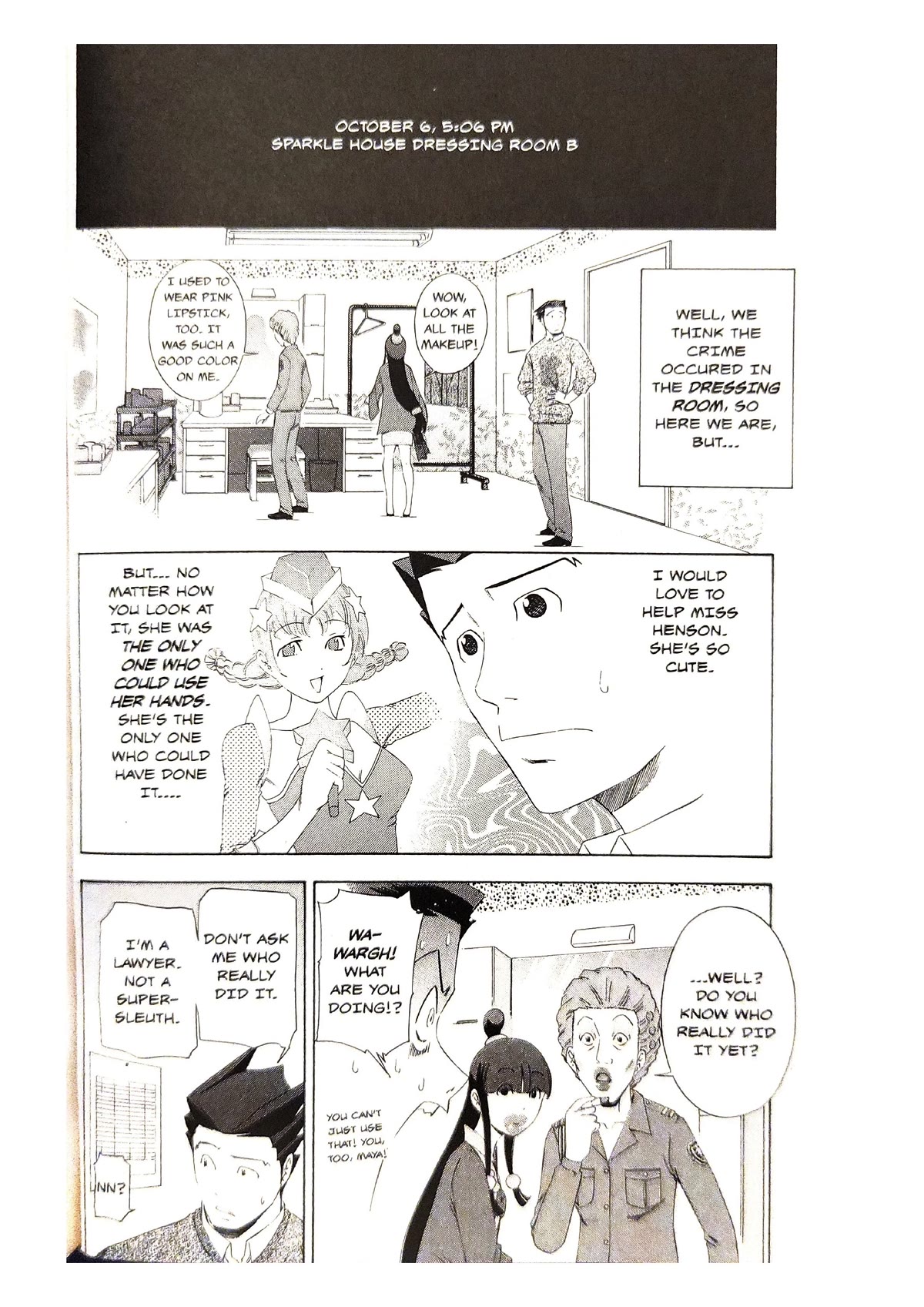 Gyakuten Saiban Chapter 2.6 page 47 - Vol.2 Chapter 6: Turnabout Showtime