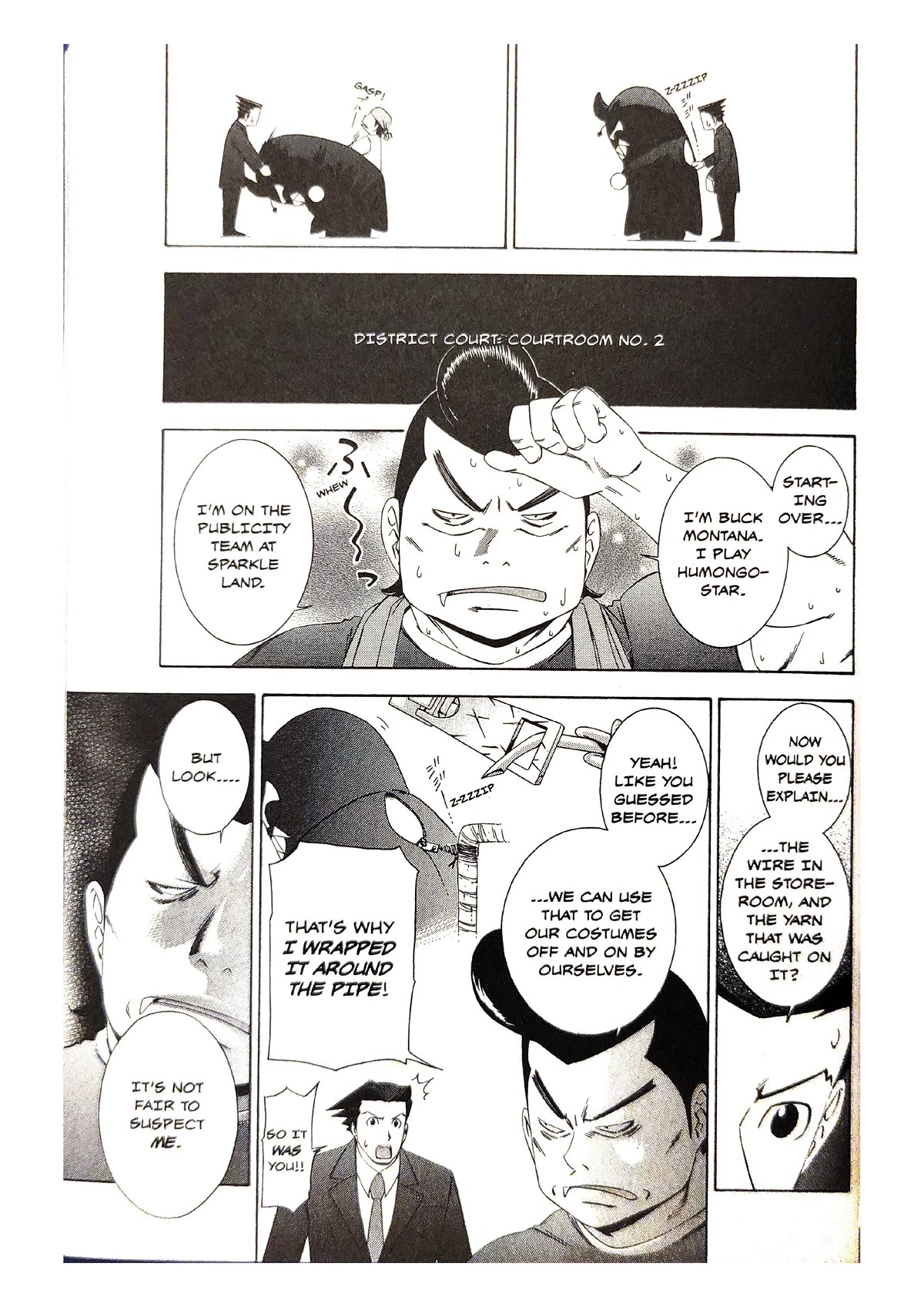 Gyakuten Saiban Chapter 2.6 page 71 - Vol.2 Chapter 6: Turnabout Showtime