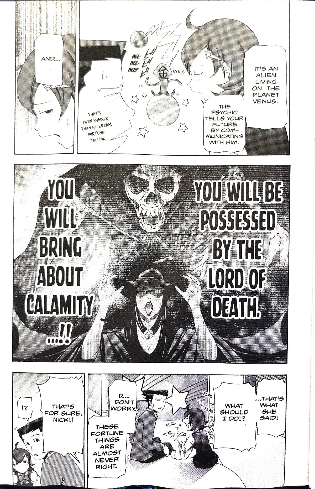 Gyakuten Saiban Chapter 3.7 page 15 - Vol.3 Chapter 7: Turnabout prophecy (1)