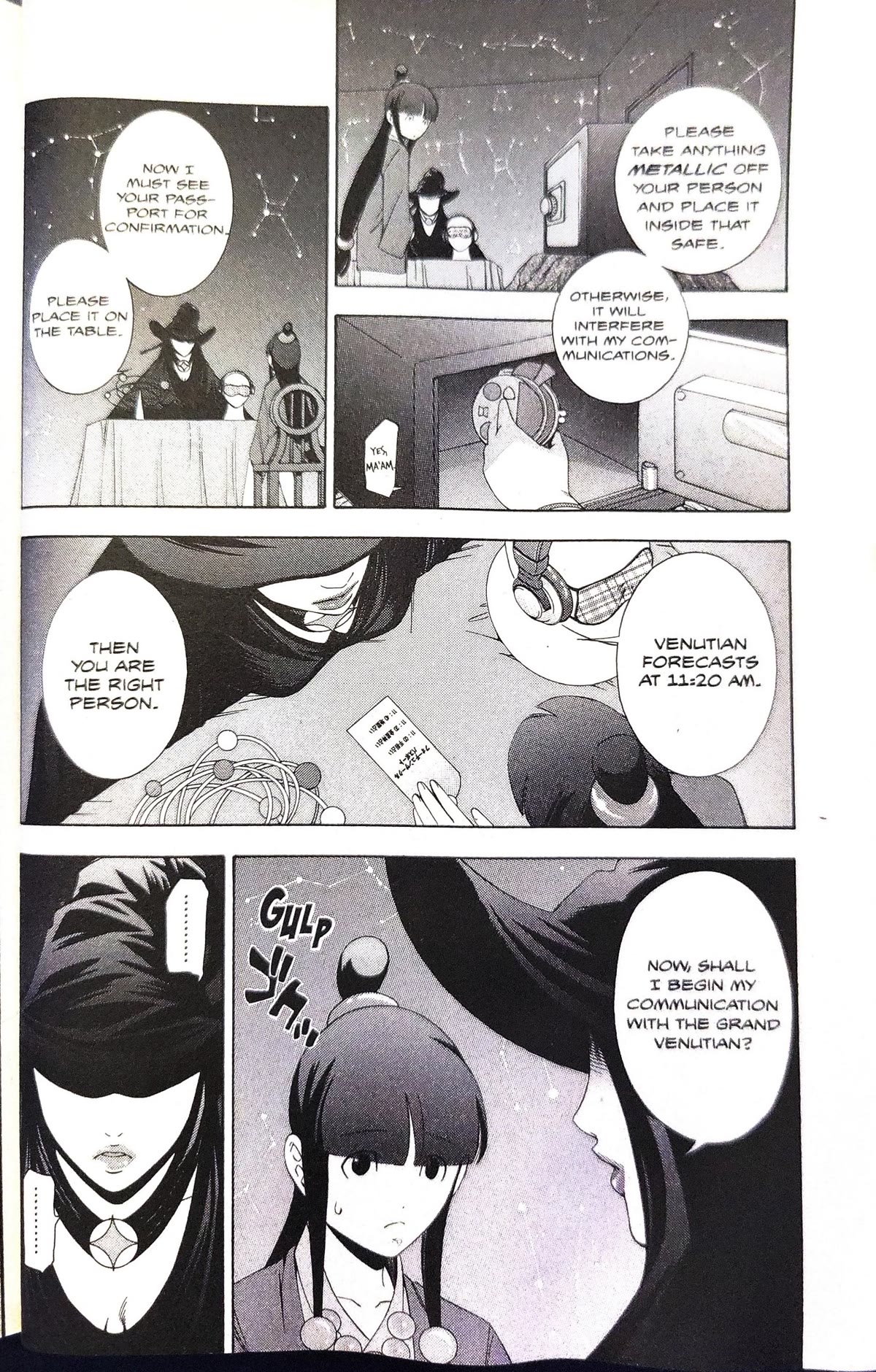 Gyakuten Saiban Chapter 3.7 page 28 - Vol.3 Chapter 7: Turnabout prophecy (1)