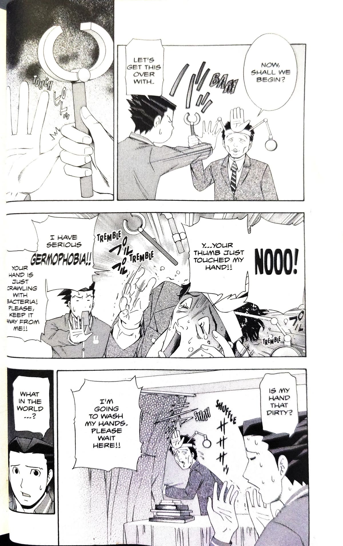 Gyakuten Saiban Chapter 3.7 page 36 - Vol.3 Chapter 7: Turnabout prophecy (1)
