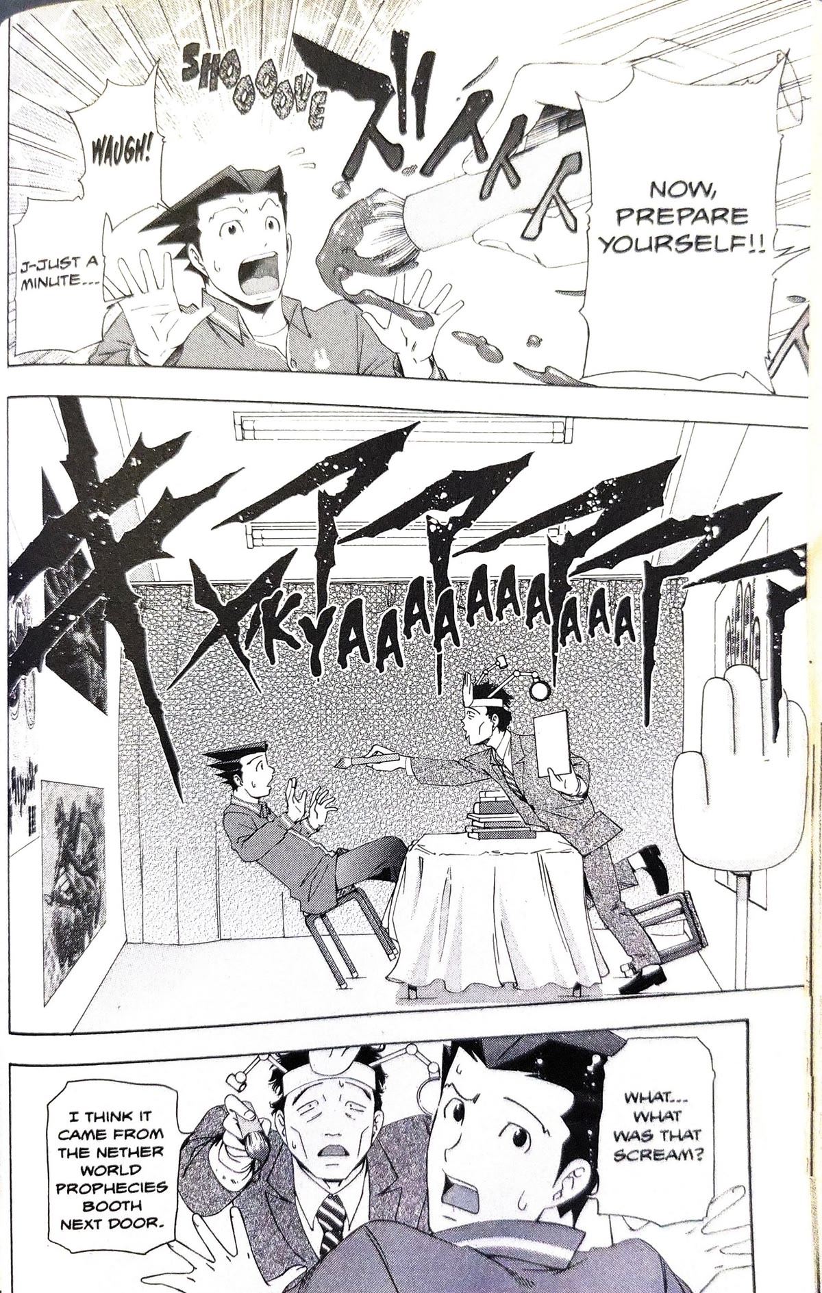 Gyakuten Saiban Chapter 3.7 page 38 - Vol.3 Chapter 7: Turnabout prophecy (1)