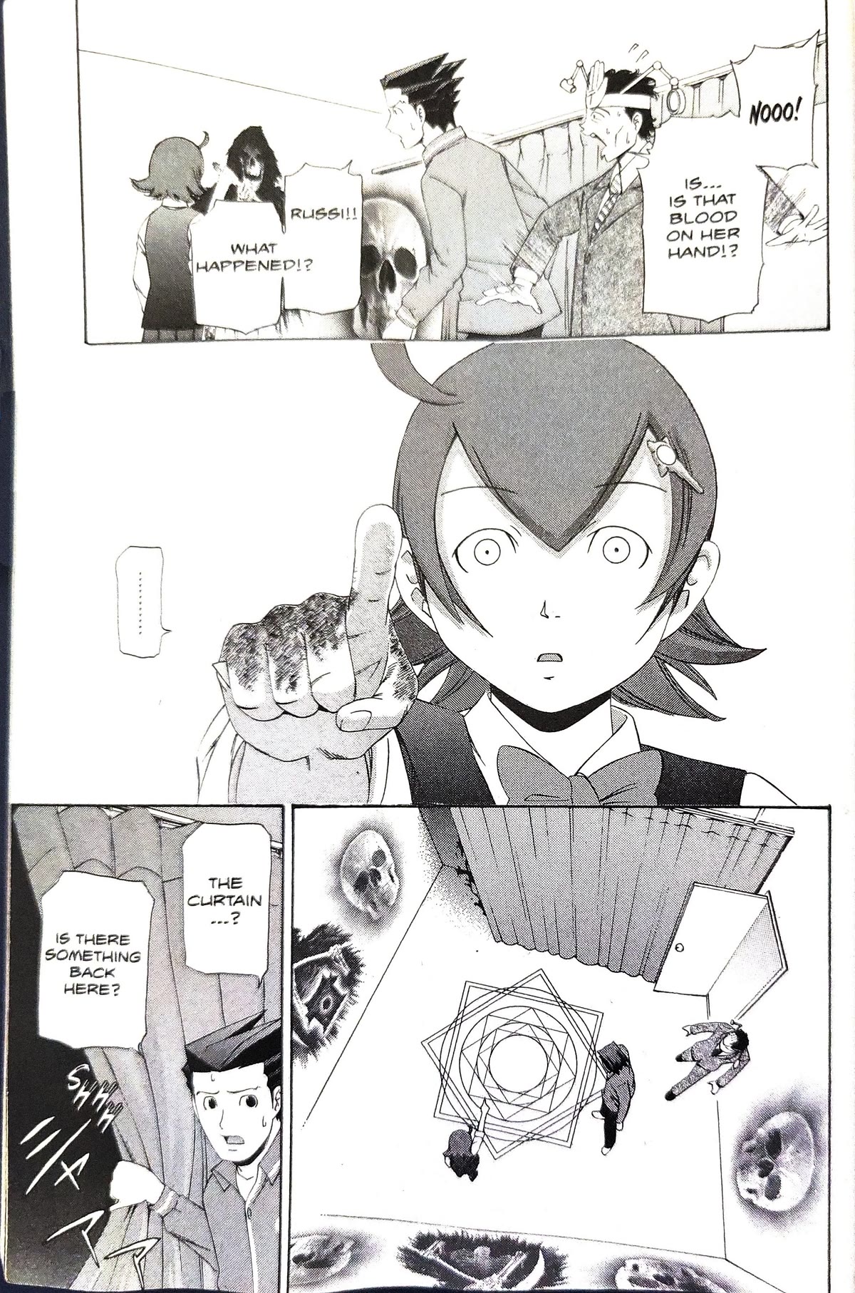 Gyakuten Saiban Chapter 3.7 page 43 - Vol.3 Chapter 7: Turnabout prophecy (1)