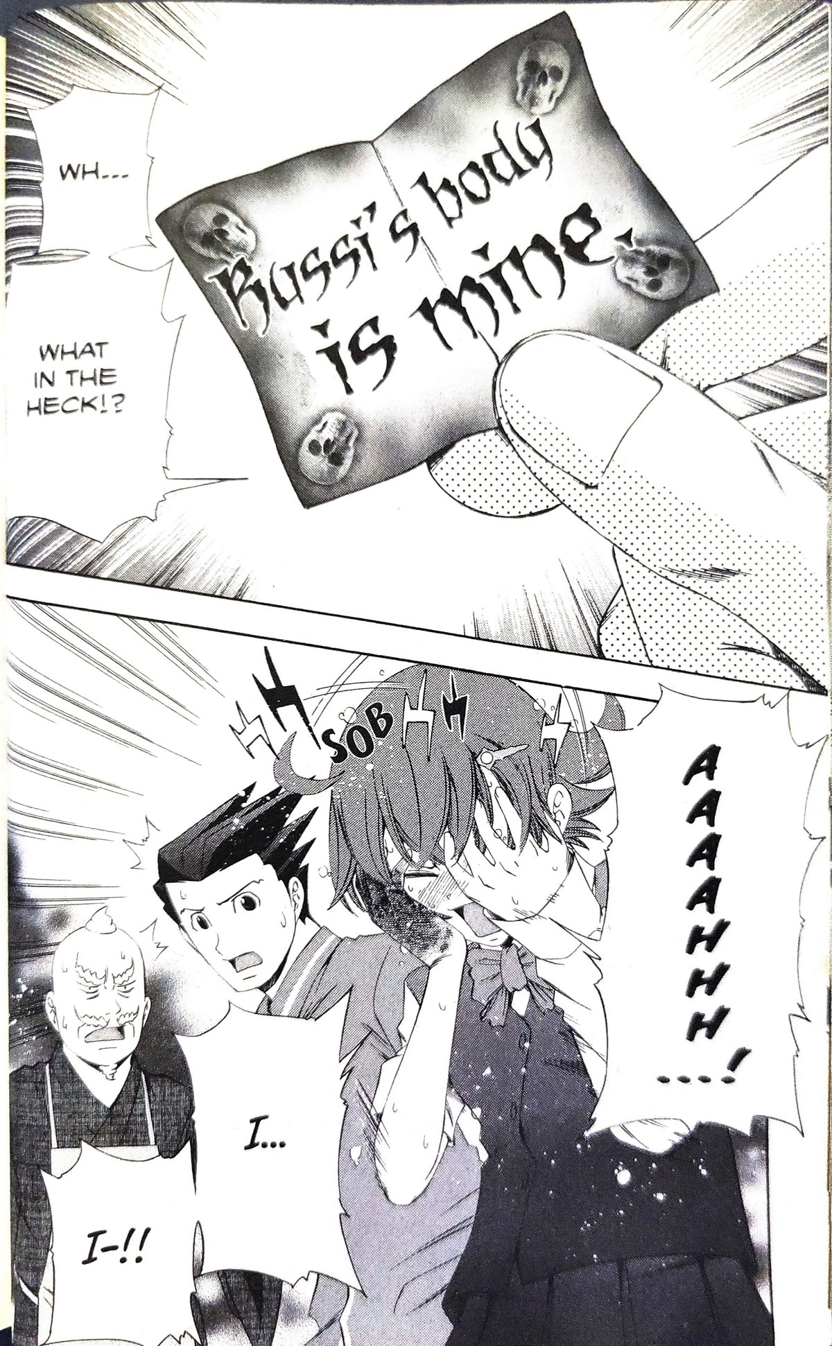 Gyakuten Saiban Chapter 3.7 page 48 - Vol.3 Chapter 7: Turnabout prophecy (1)