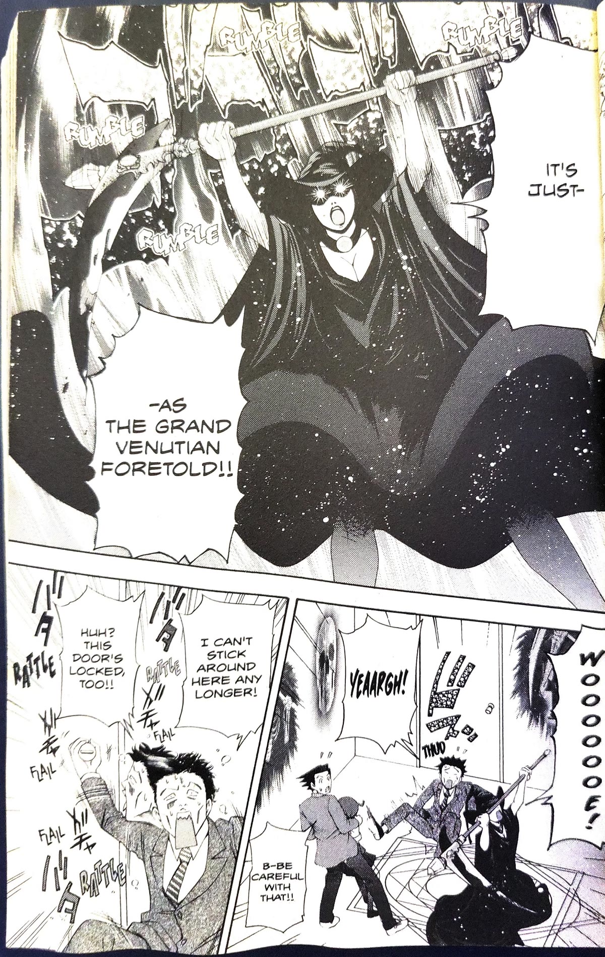 Gyakuten Saiban Chapter 3.7 page 51 - Vol.3 Chapter 7: Turnabout prophecy (1)