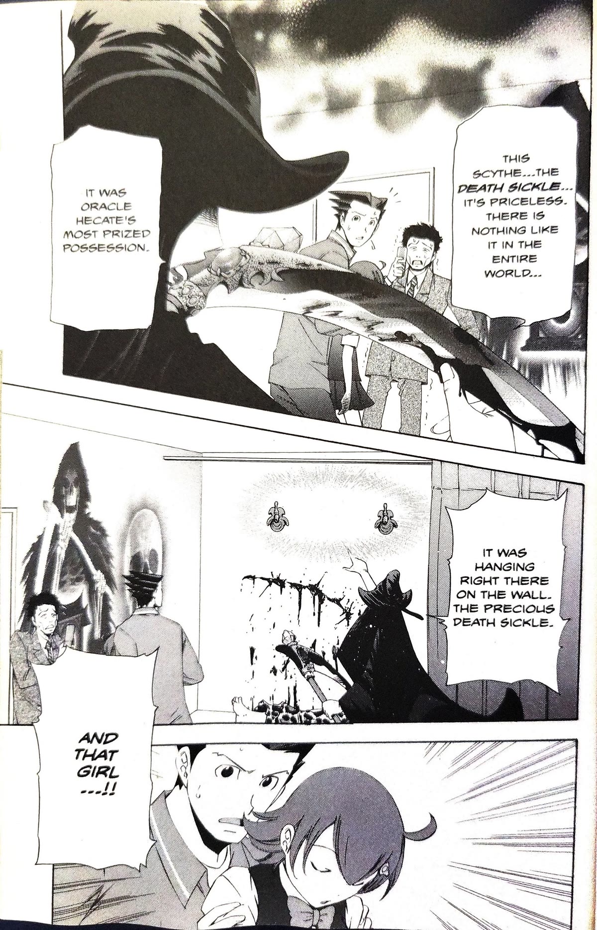 Gyakuten Saiban Chapter 3.7 page 53 - Vol.3 Chapter 7: Turnabout prophecy (1)