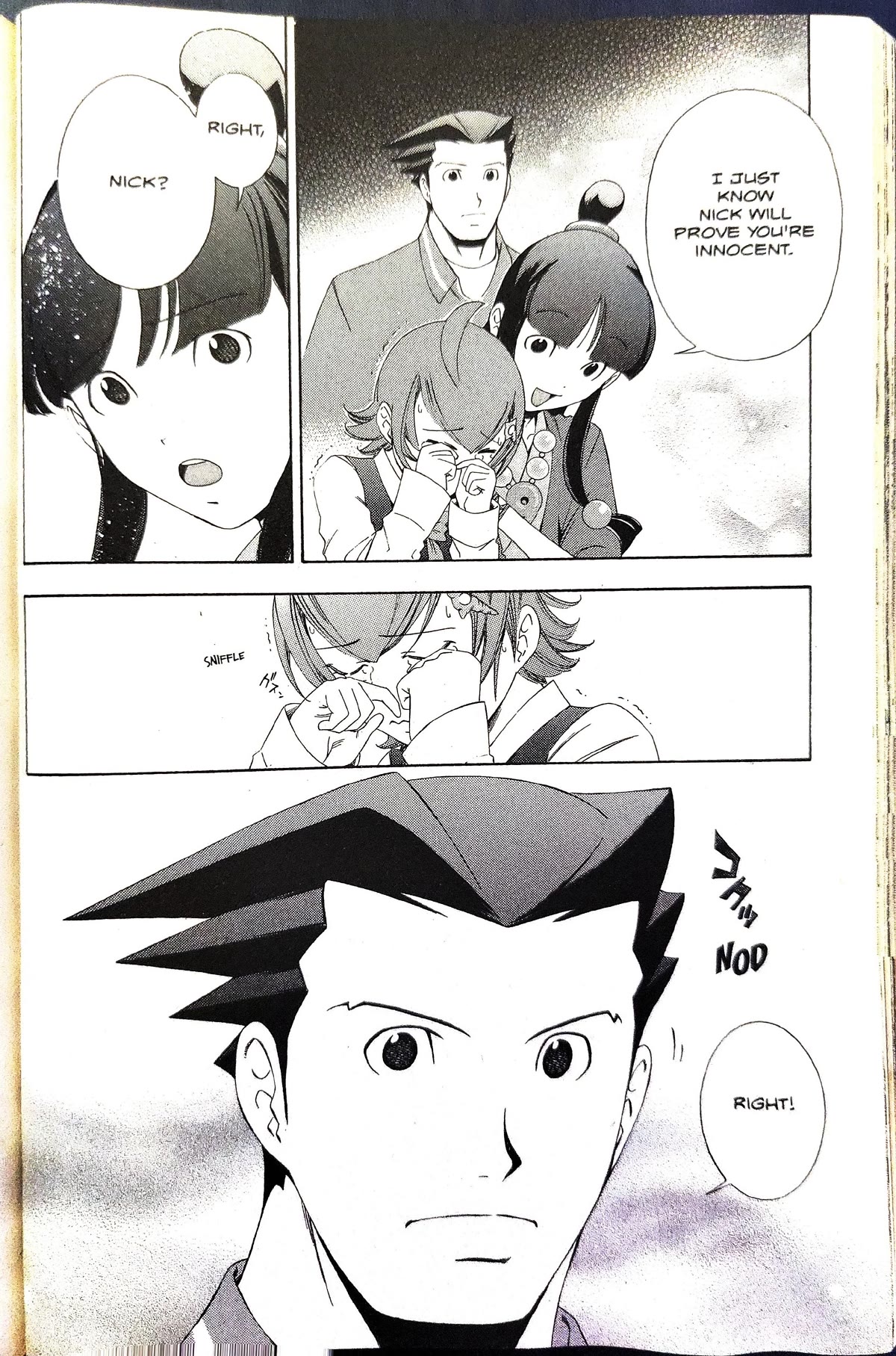 Gyakuten Saiban Chapter 3.8 page 19 - Vol.3 Chapter 8: Turnabout prophecy (2)
