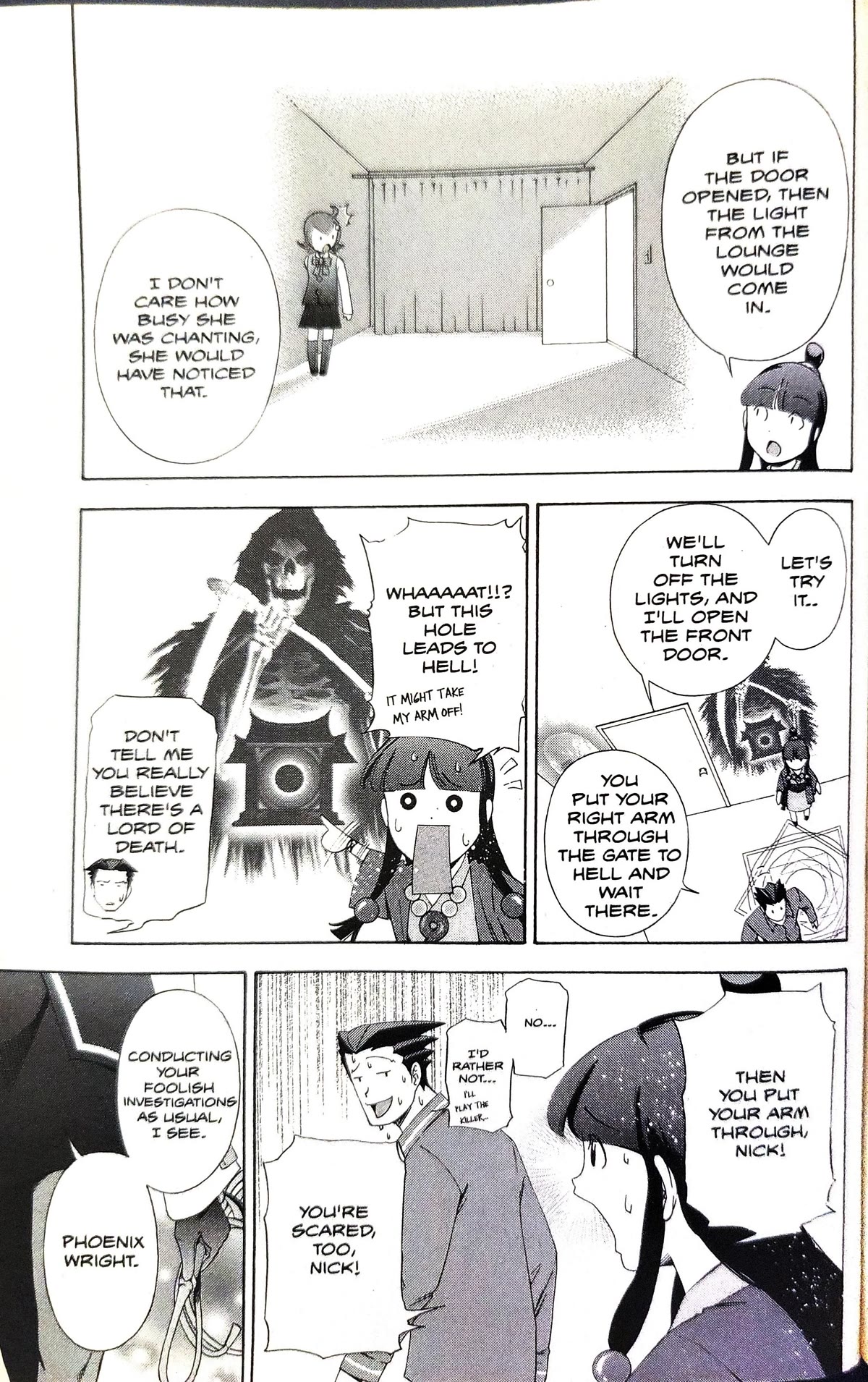 Gyakuten Saiban Chapter 3.8 page 22 - Vol.3 Chapter 8: Turnabout prophecy (2)