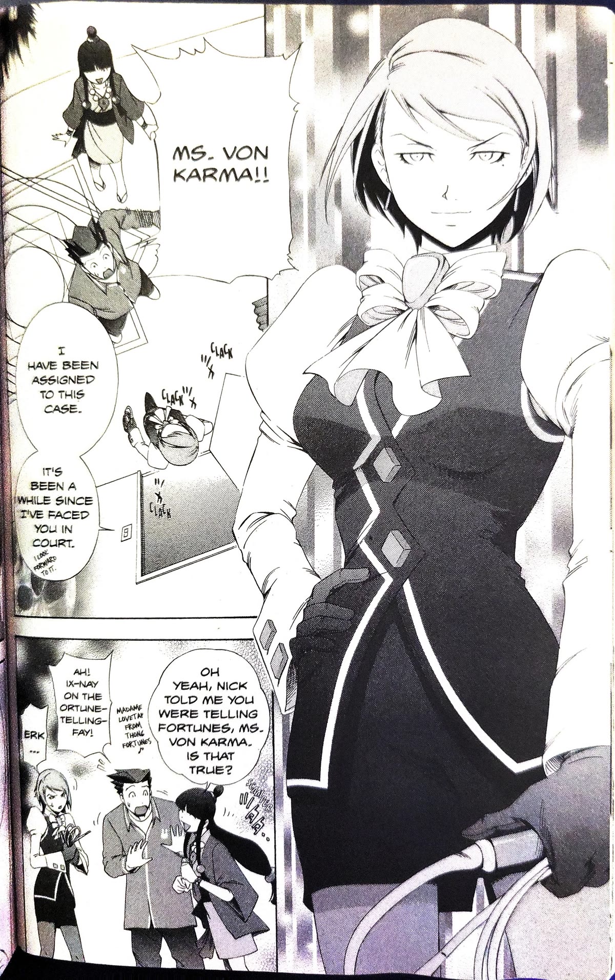 Gyakuten Saiban Chapter 3.8 page 23 - Vol.3 Chapter 8: Turnabout prophecy (2)