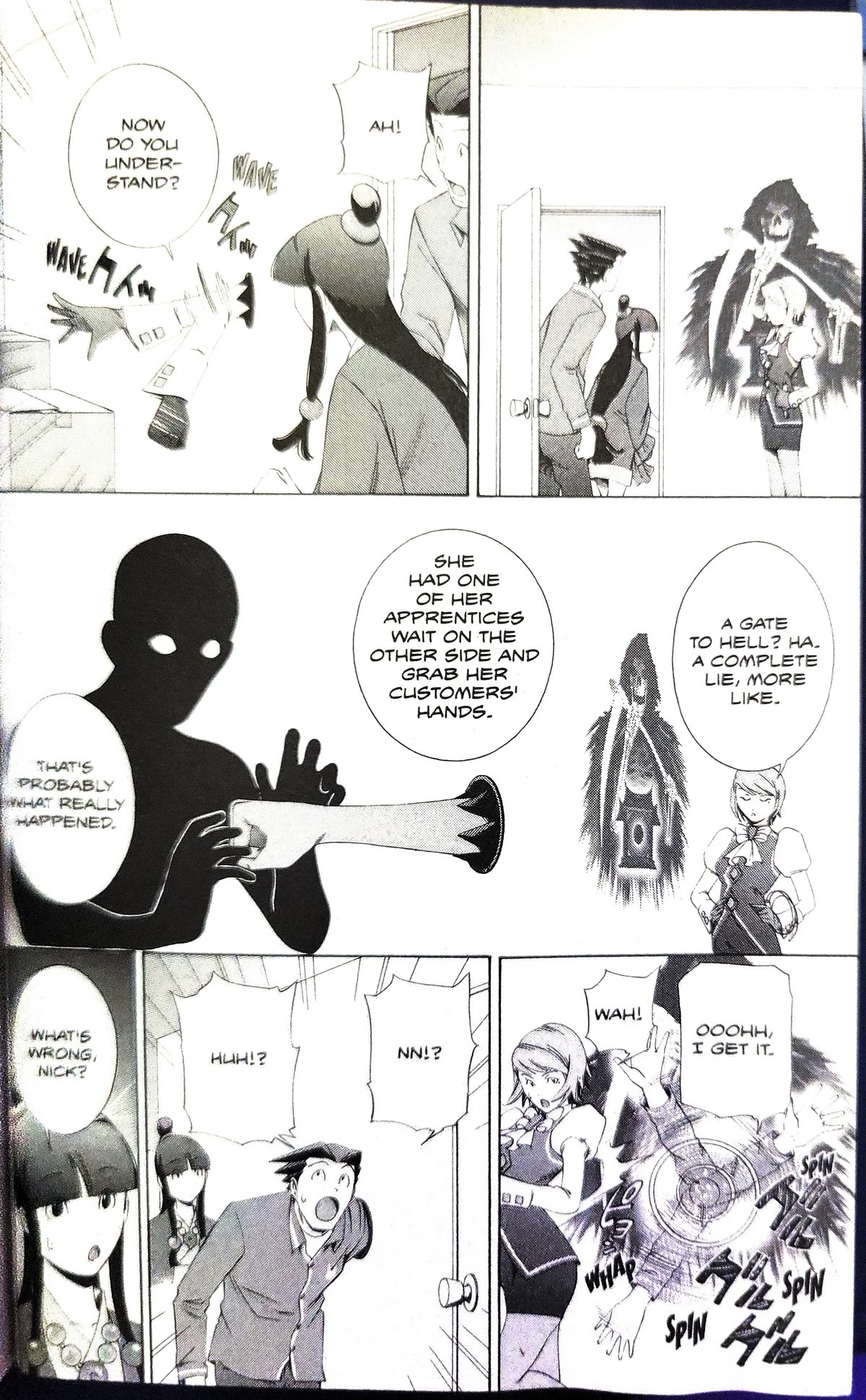 Gyakuten Saiban Chapter 3.8 page 27 - Vol.3 Chapter 8: Turnabout prophecy (2)