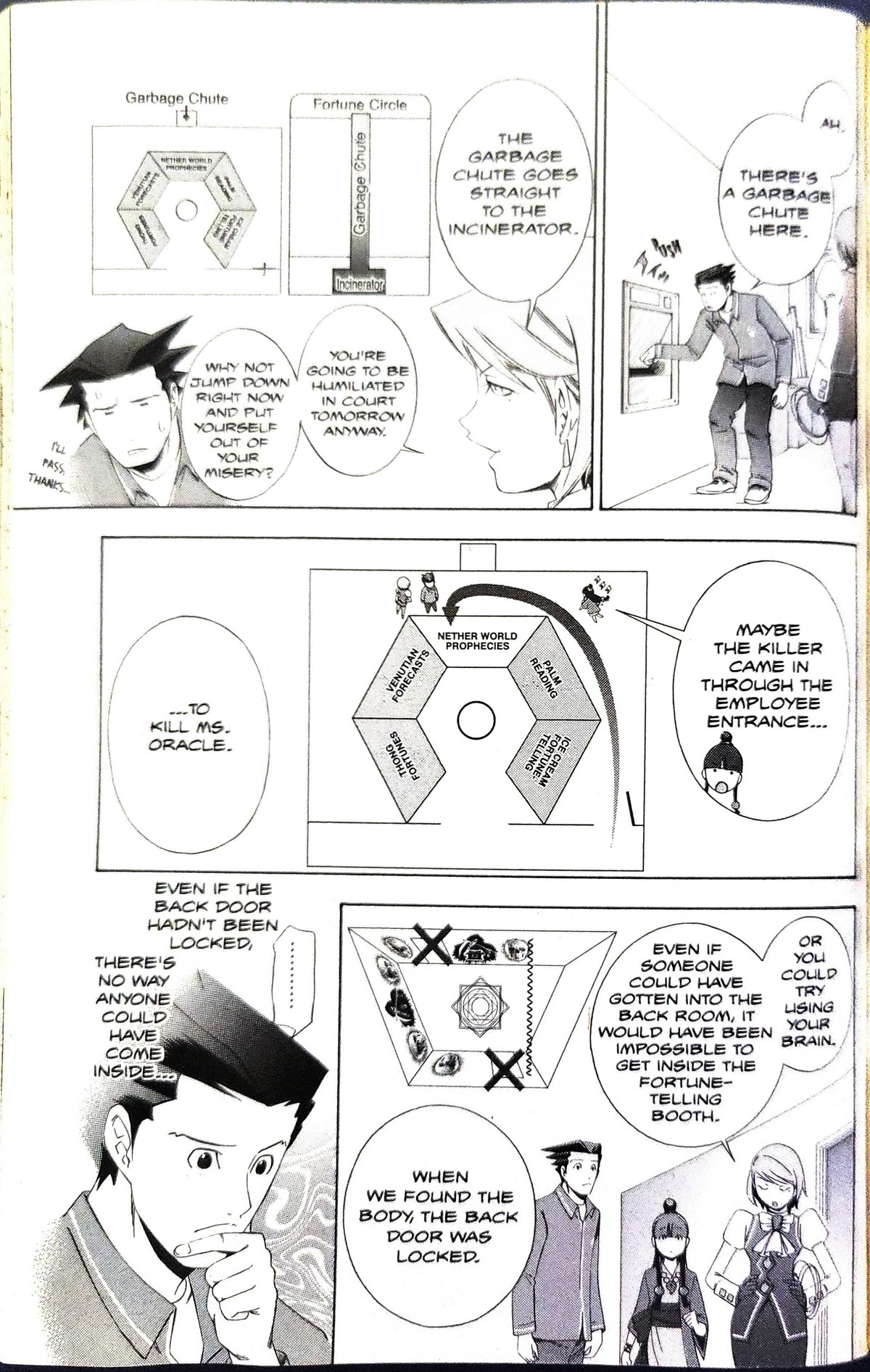 Gyakuten Saiban Chapter 3.8 page 30 - Vol.3 Chapter 8: Turnabout prophecy (2)