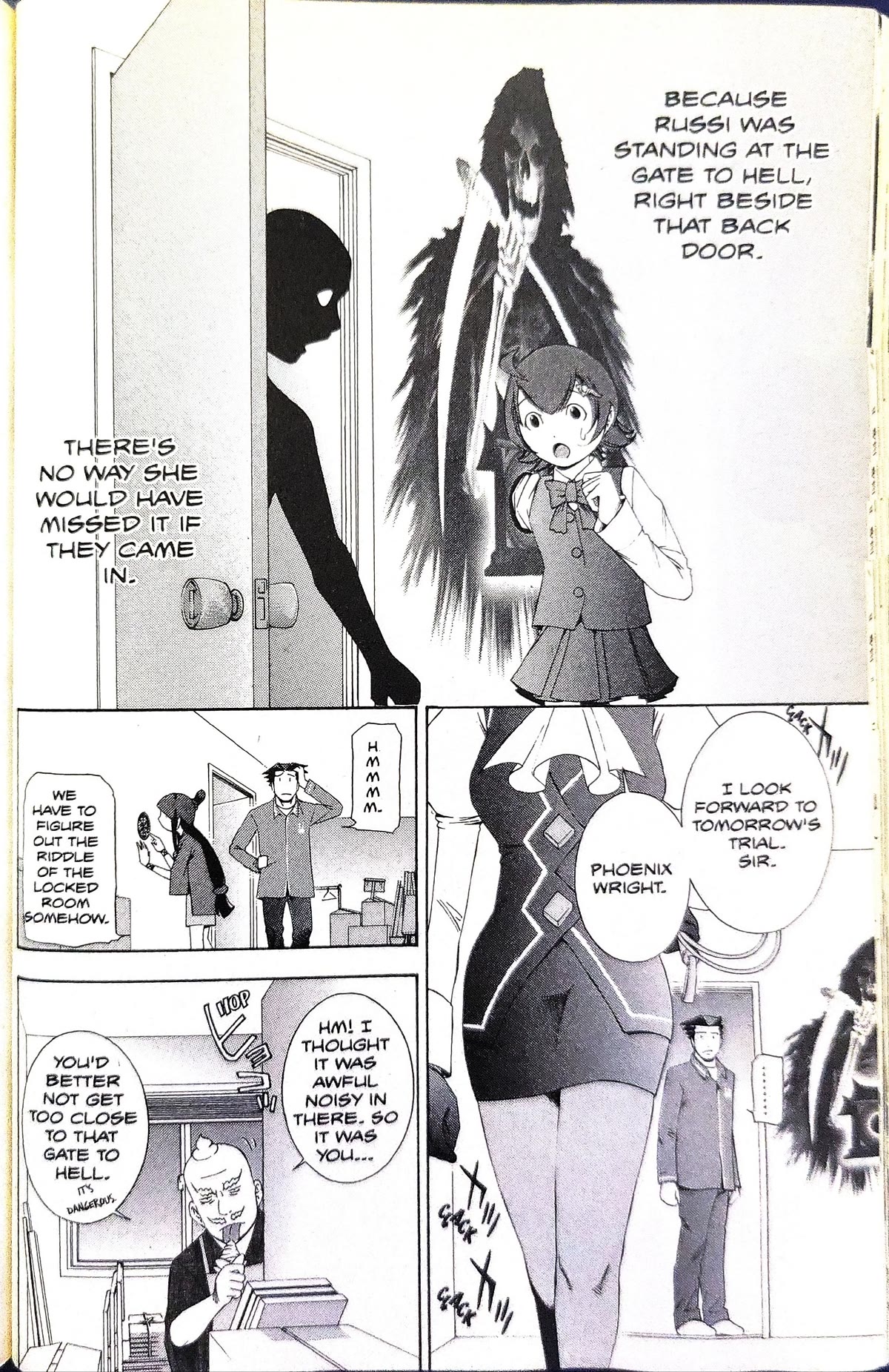 Gyakuten Saiban Chapter 3.8 page 31 - Vol.3 Chapter 8: Turnabout prophecy (2)