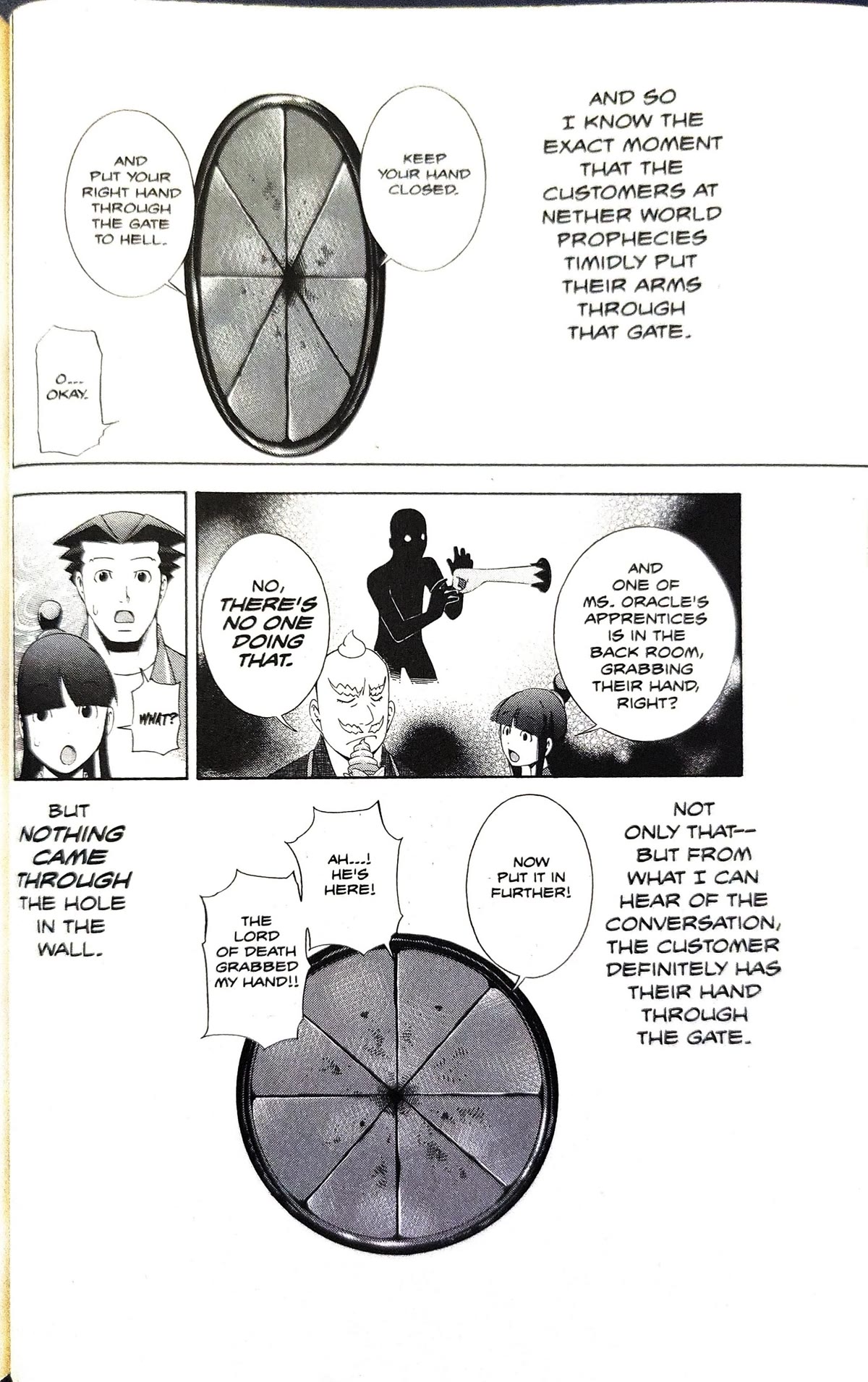 Gyakuten Saiban Chapter 3.8 page 33 - Vol.3 Chapter 8: Turnabout prophecy (2)
