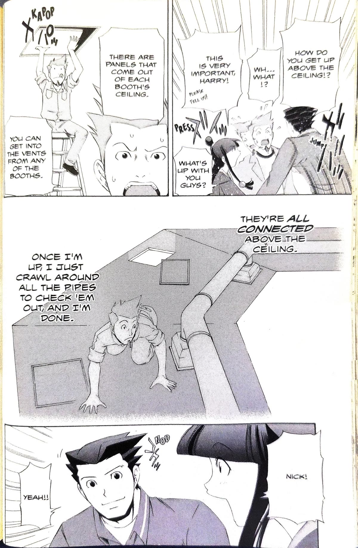 Gyakuten Saiban Chapter 3.8 page 37 - Vol.3 Chapter 8: Turnabout prophecy (2)