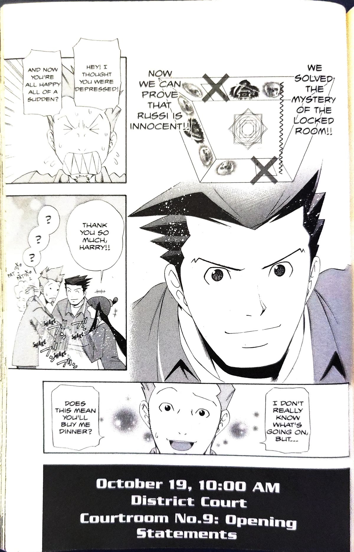Gyakuten Saiban Chapter 3.8 page 38 - Vol.3 Chapter 8: Turnabout prophecy (2)