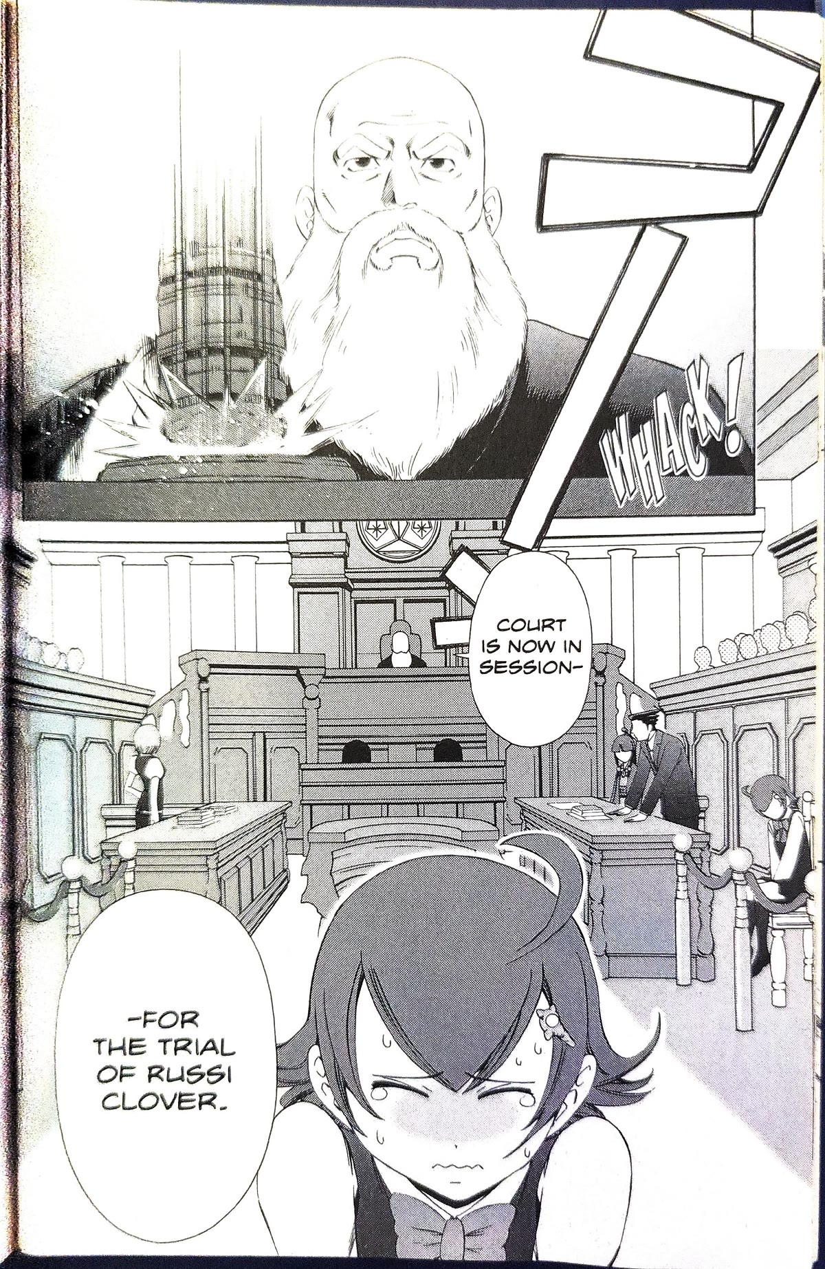 Gyakuten Saiban Chapter 3.8 page 39 - Vol.3 Chapter 8: Turnabout prophecy (2)