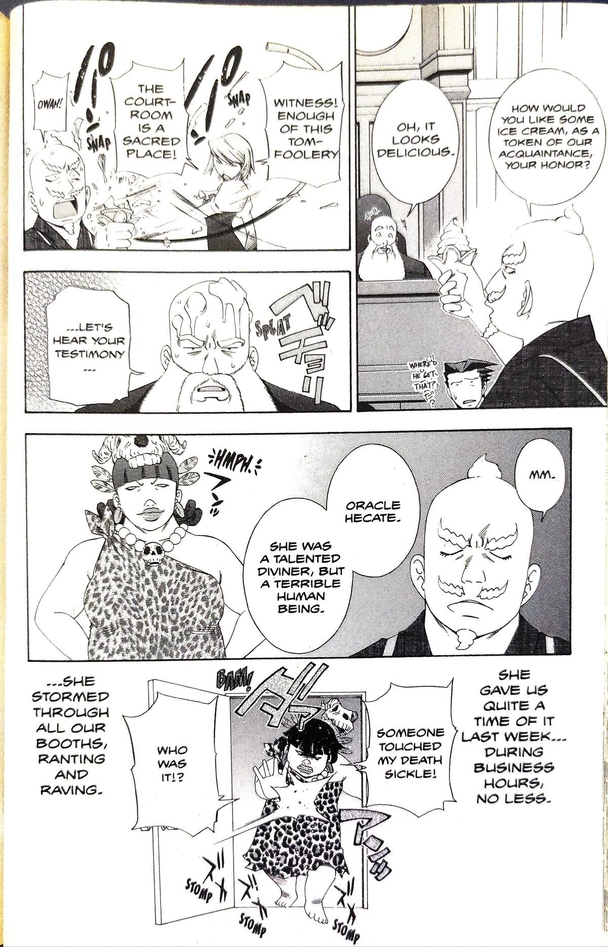 Gyakuten Saiban Chapter 3.8 page 43 - Vol.3 Chapter 8: Turnabout prophecy (2)