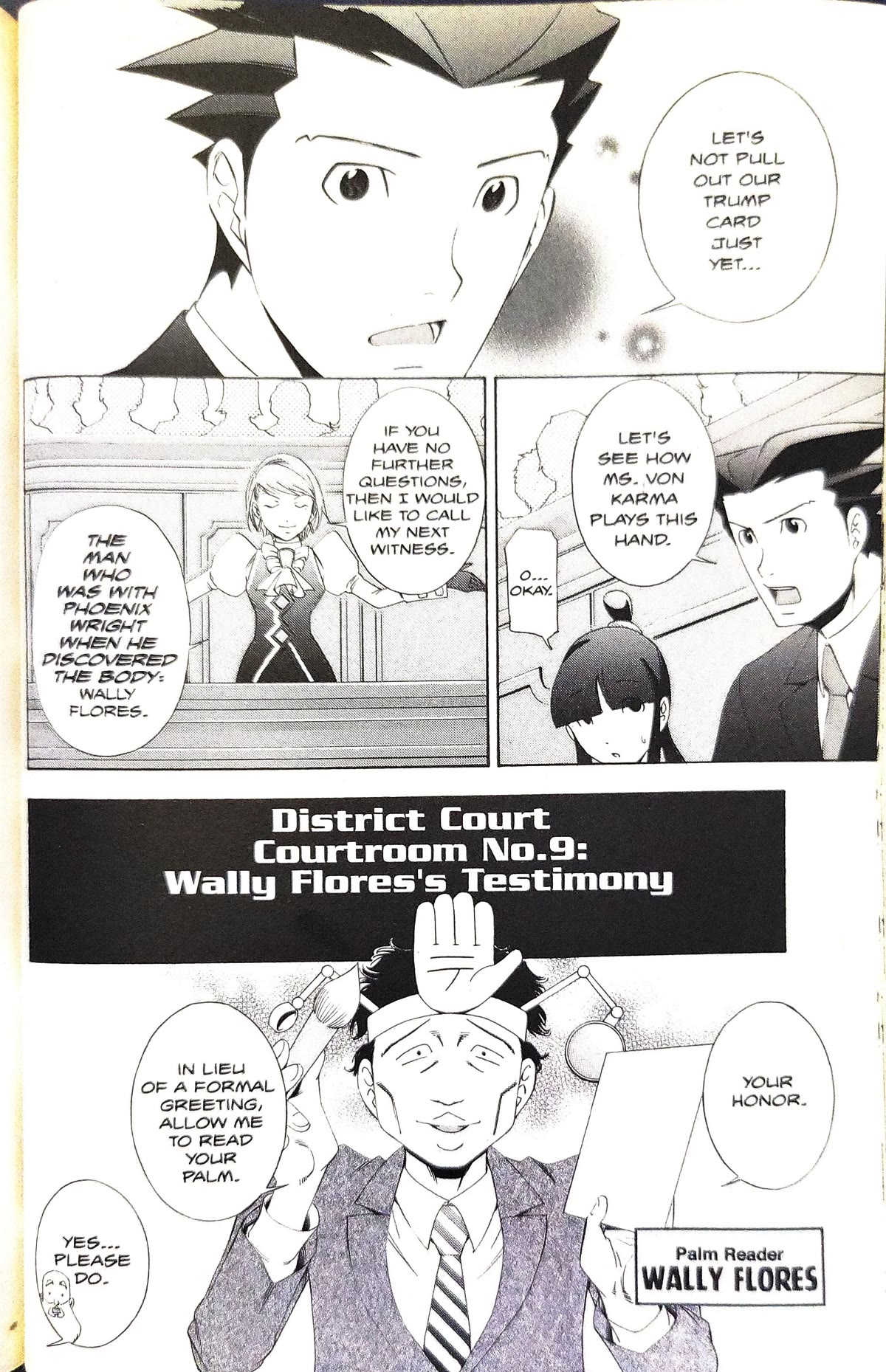 Gyakuten Saiban Chapter 3.8 page 47 - Vol.3 Chapter 8: Turnabout prophecy (2)