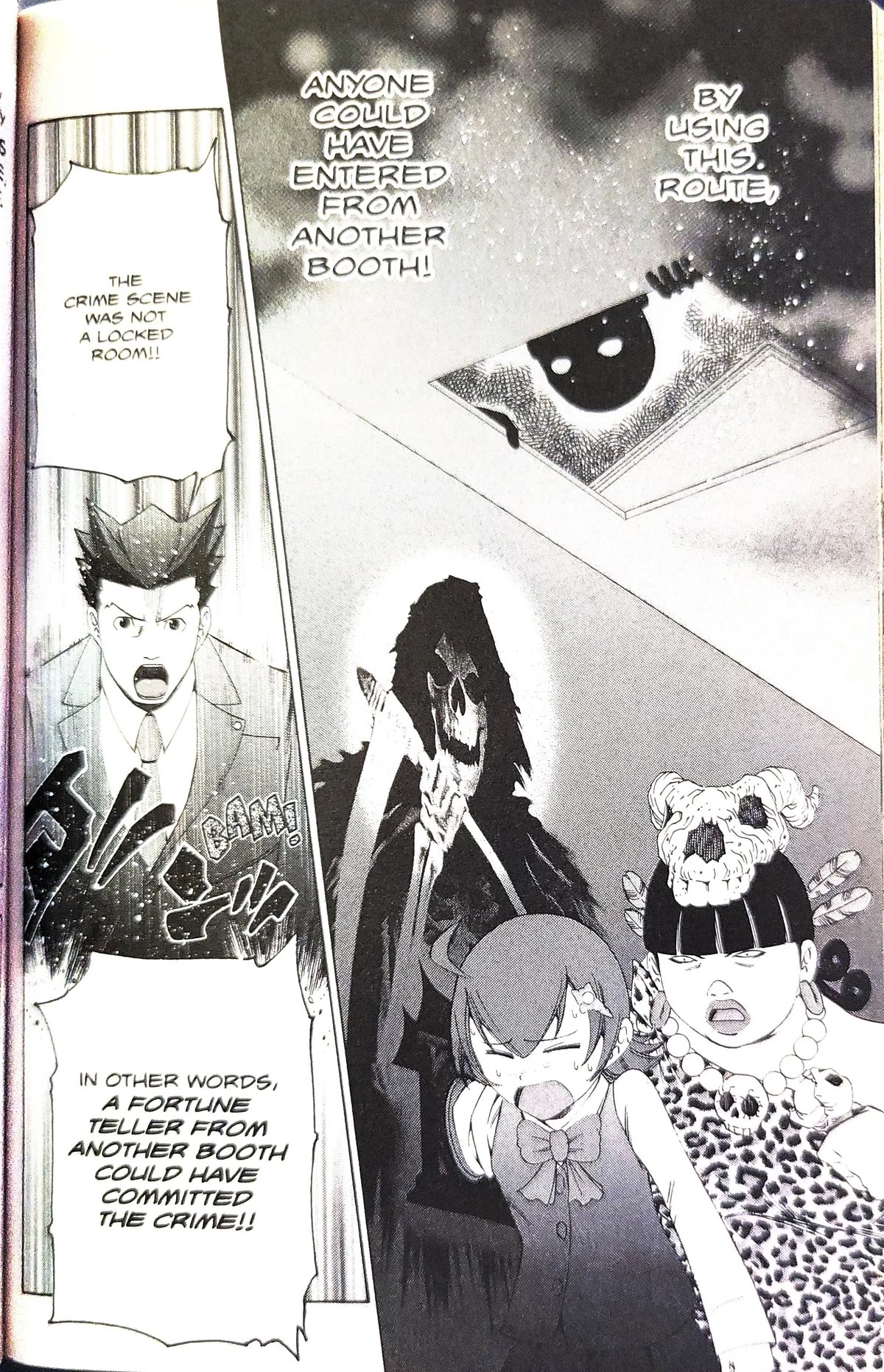 Gyakuten Saiban Chapter 3.8 page 57 - Vol.3 Chapter 8: Turnabout prophecy (2)