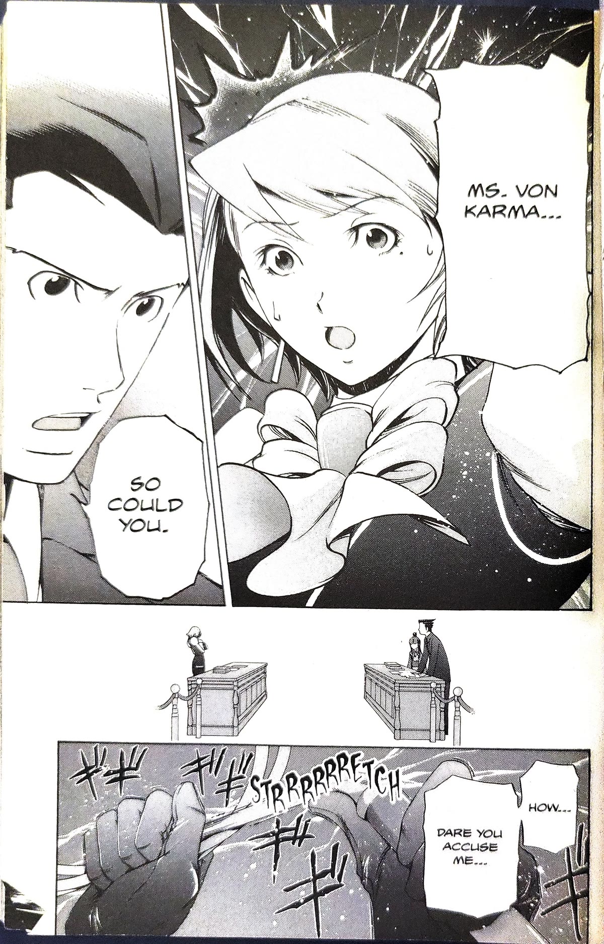 Gyakuten Saiban Chapter 3.8 page 60 - Vol.3 Chapter 8: Turnabout prophecy (2)