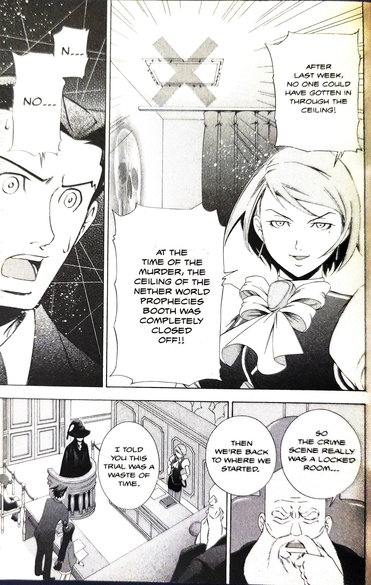 Gyakuten Saiban Chapter 3.9 page 10 - Vol.3 Chapter 9: Turnabout prophecy (3)