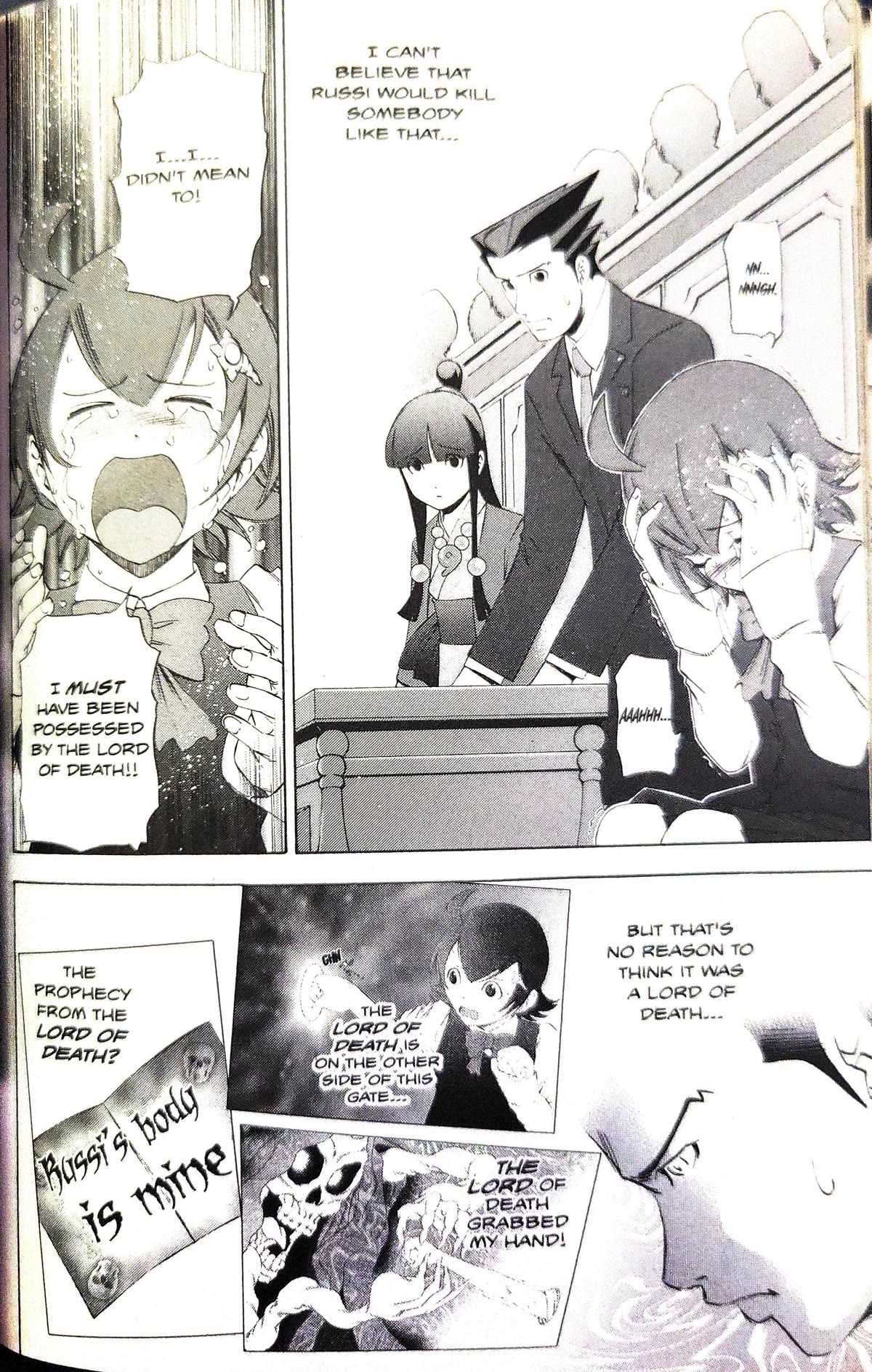 Gyakuten Saiban Chapter 3.9 page 13 - Vol.3 Chapter 9: Turnabout prophecy (3)