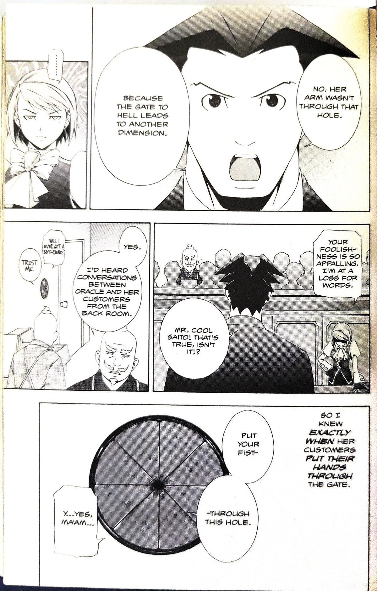 Gyakuten Saiban Chapter 3.9 page 20 - Vol.3 Chapter 9: Turnabout prophecy (3)