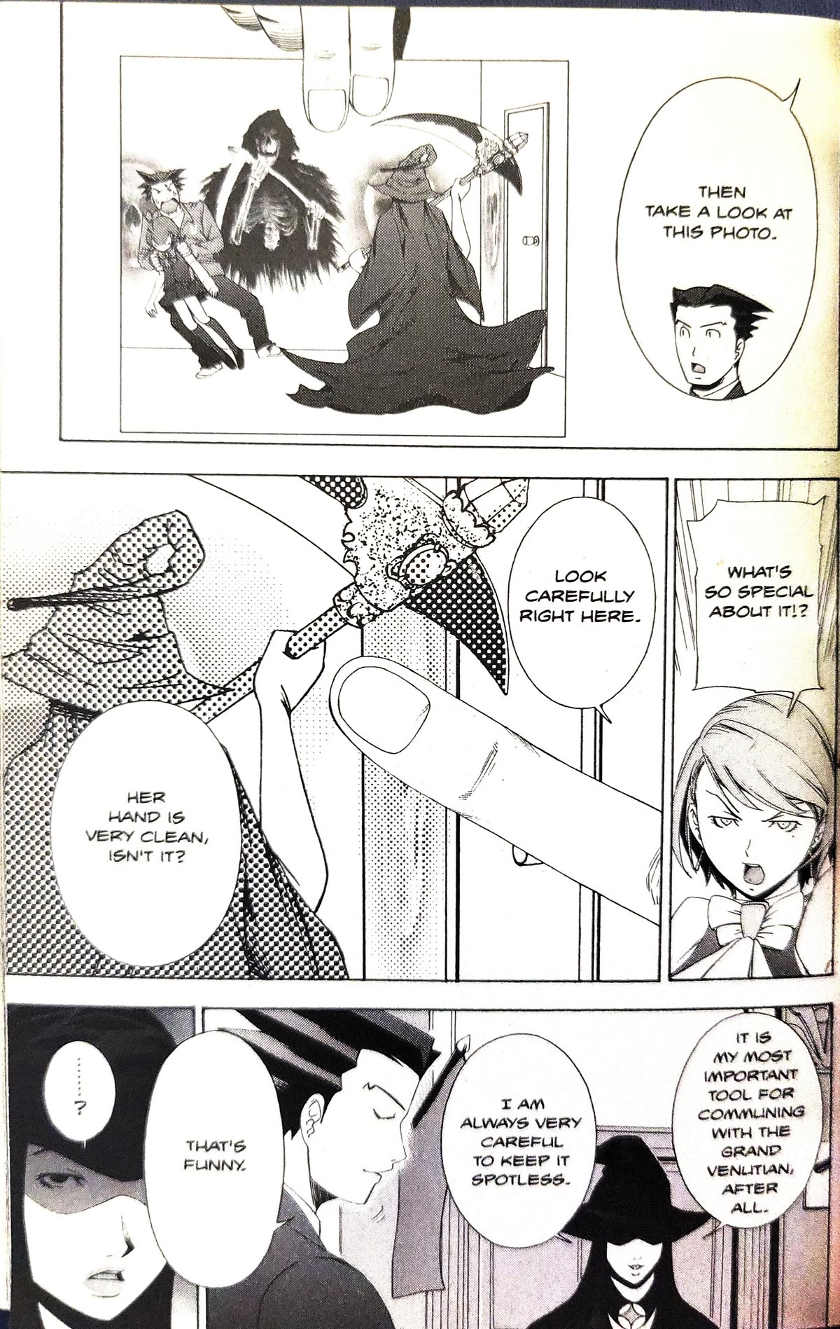Gyakuten Saiban Chapter 3.9 page 24 - Vol.3 Chapter 9: Turnabout prophecy (3)