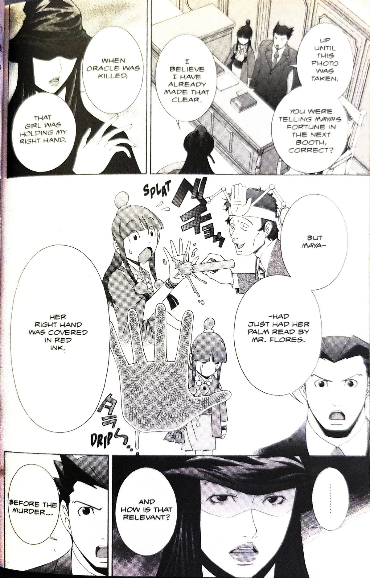 Gyakuten Saiban Chapter 3.9 page 25 - Vol.3 Chapter 9: Turnabout prophecy (3)