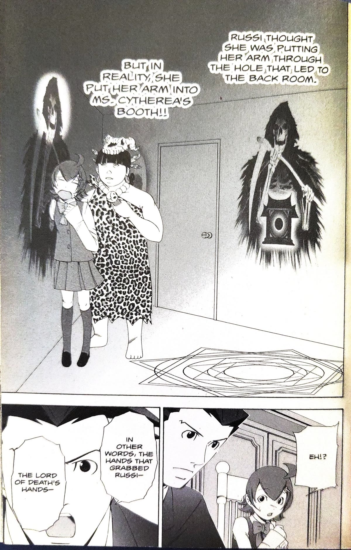 Gyakuten Saiban Chapter 3.9 page 32 - Vol.3 Chapter 9: Turnabout prophecy (3)