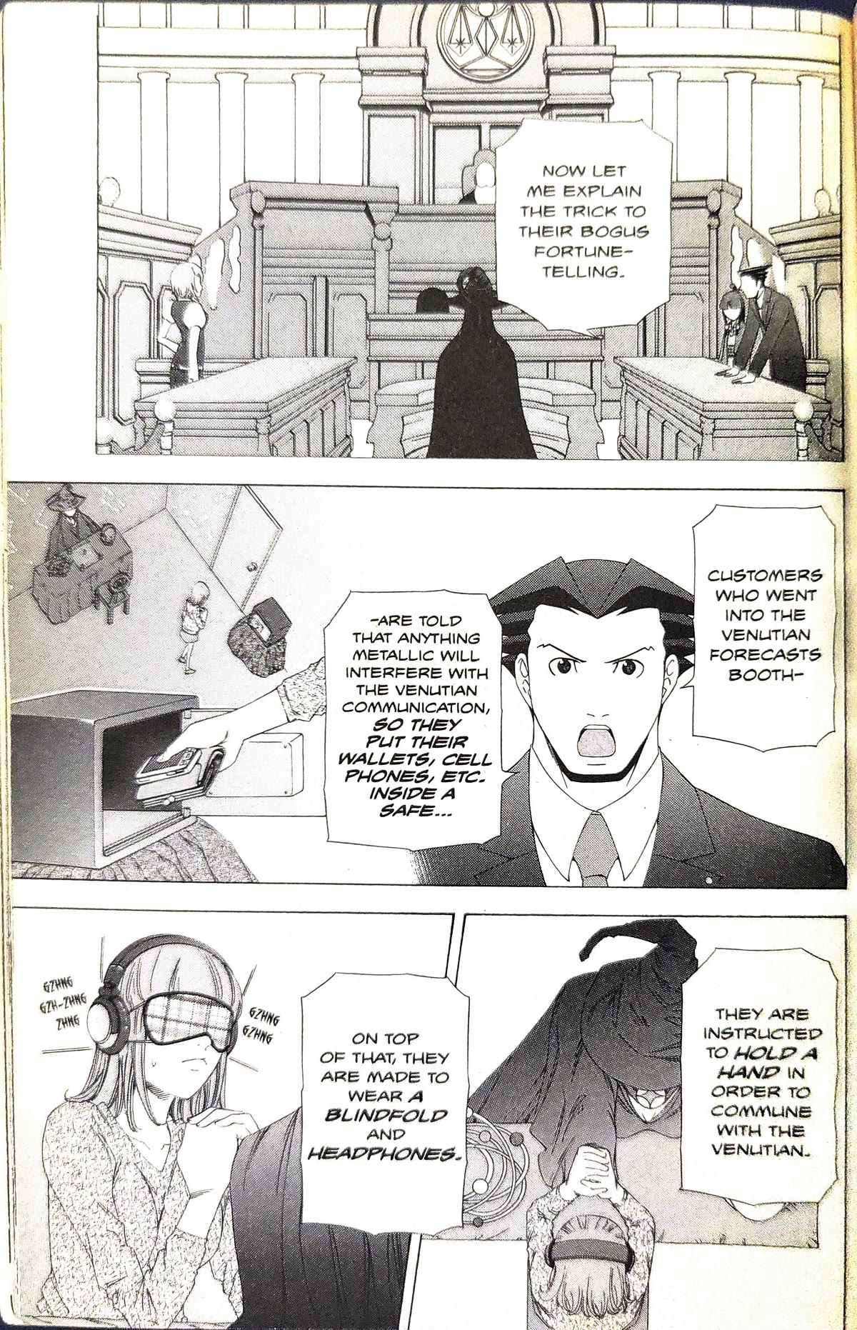Gyakuten Saiban Chapter 3.9 page 36 - Vol.3 Chapter 9: Turnabout prophecy (3)