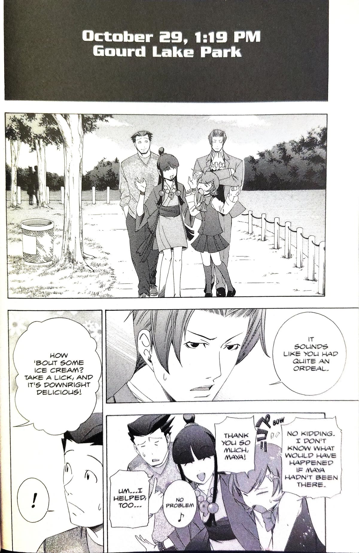 Gyakuten Saiban Chapter 3.9 page 55 - Vol.3 Chapter 9: Turnabout prophecy (3)