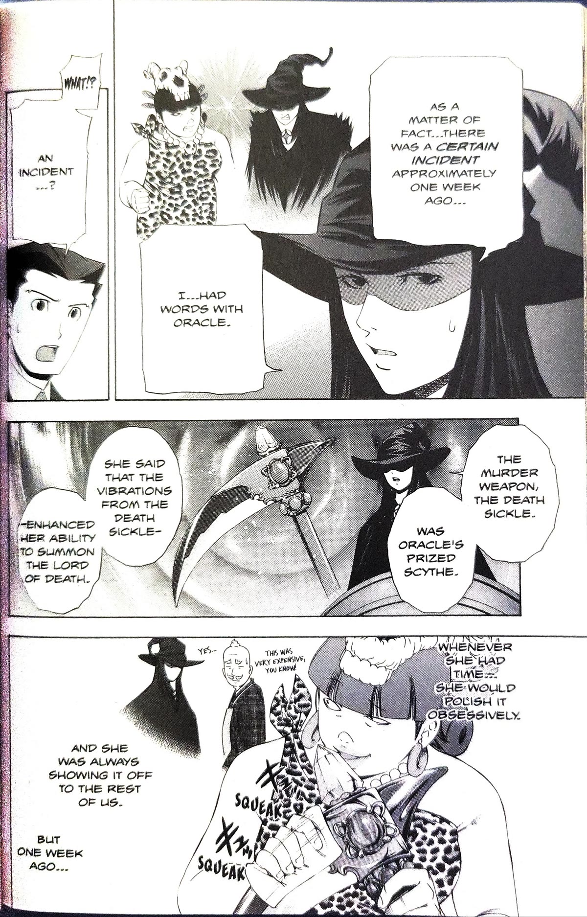 Gyakuten Saiban Chapter 3.9 page 7 - Vol.3 Chapter 9: Turnabout prophecy (3)