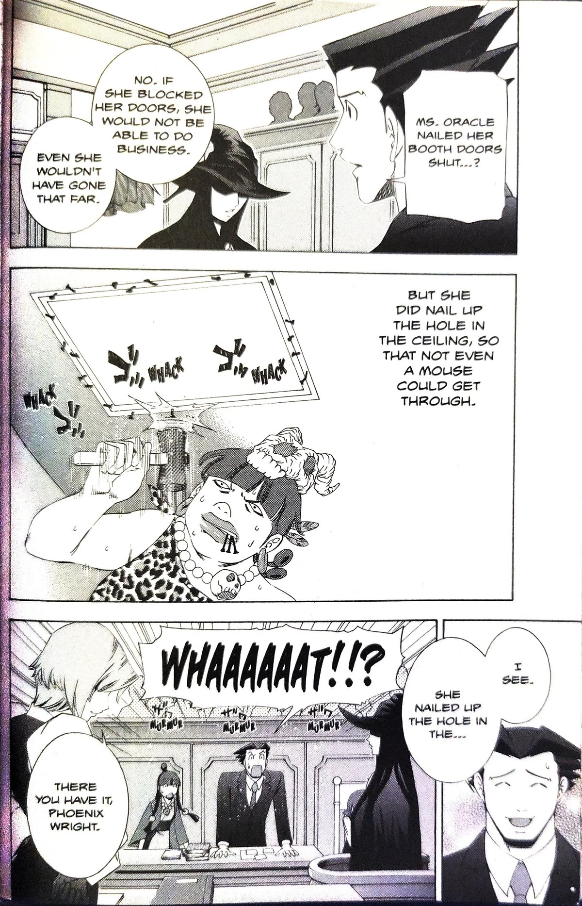 Gyakuten Saiban Chapter 3.9 page 9 - Vol.3 Chapter 9: Turnabout prophecy (3)