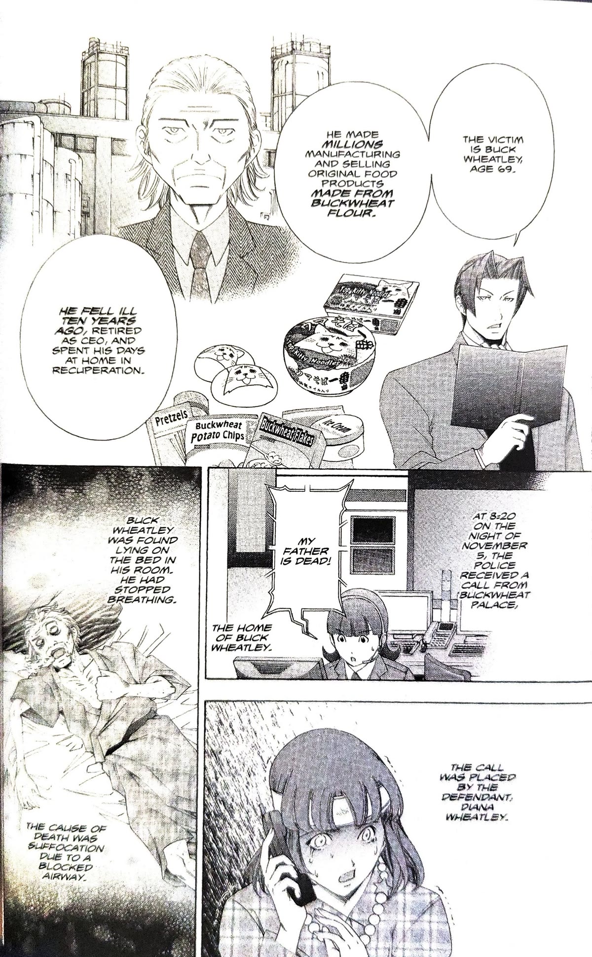 Gyakuten Saiban Chapter 4.10 page 37 - Vol.4 Chapter 10: Turnabout from heaven (1)