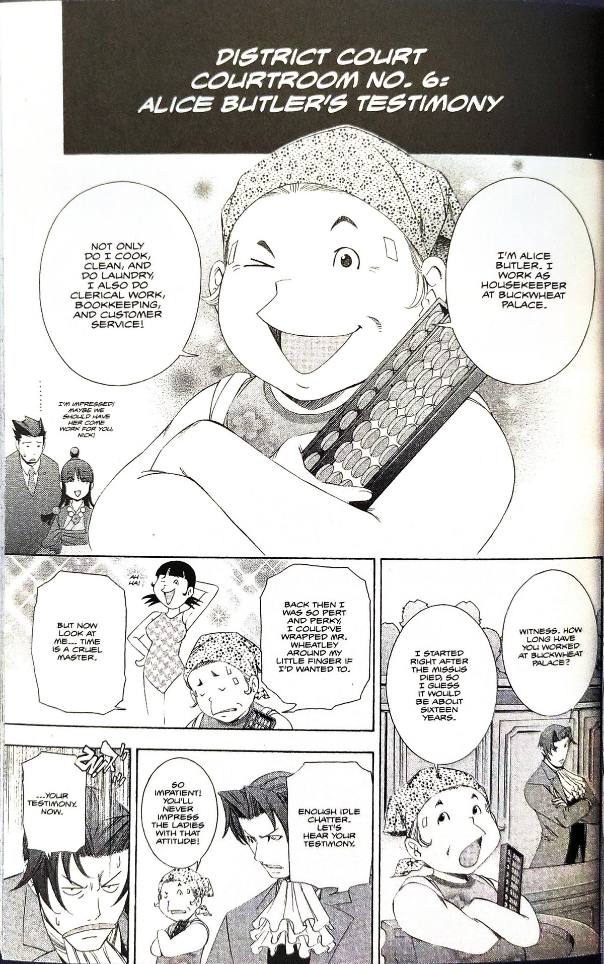 Gyakuten Saiban Chapter 4.10 page 56 - Vol.4 Chapter 10: Turnabout from heaven (1)