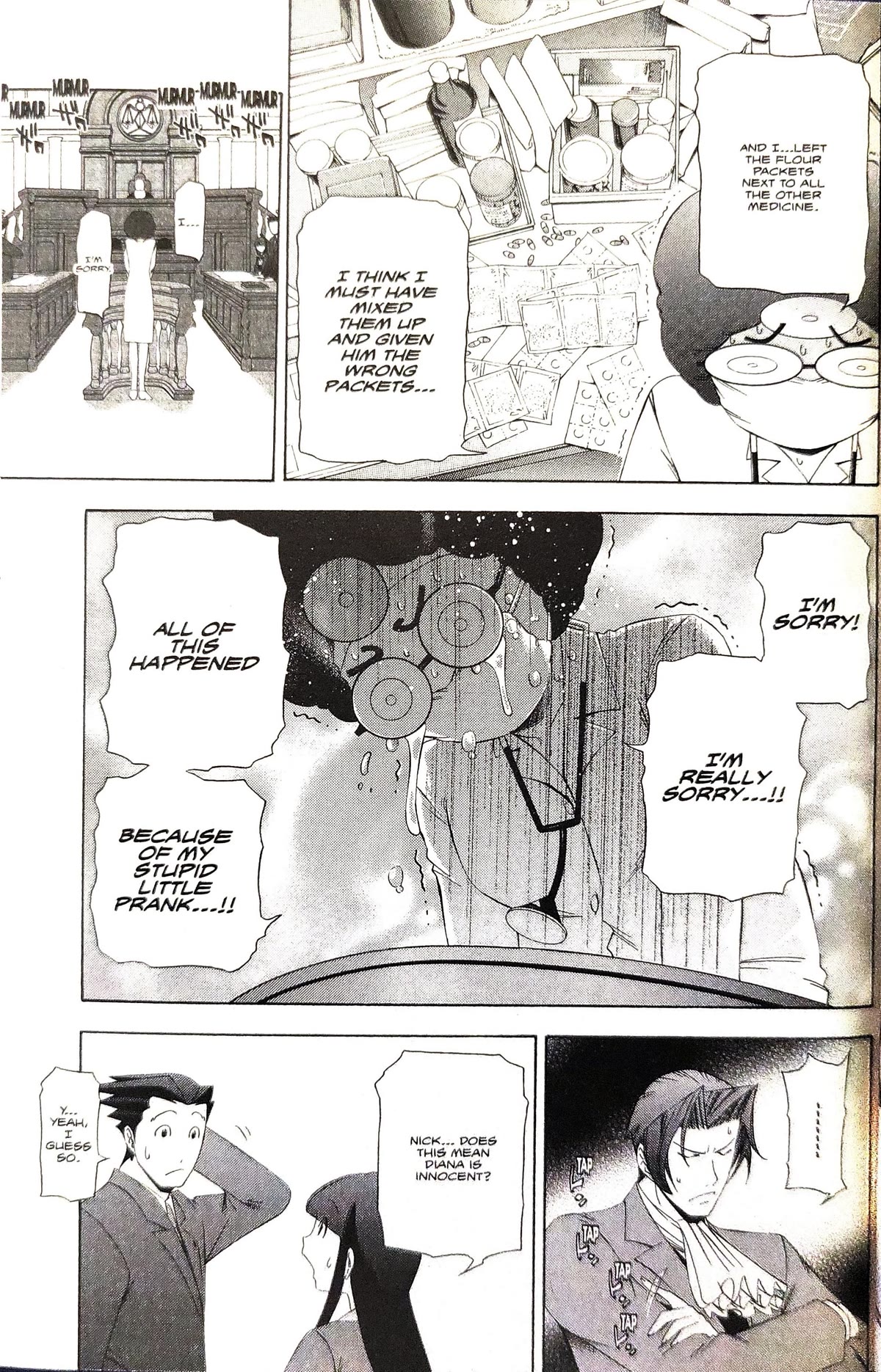 Gyakuten Saiban Chapter 4.11 page 10 - Vol.4 Chapter 11: Turnabout from heaven (2)