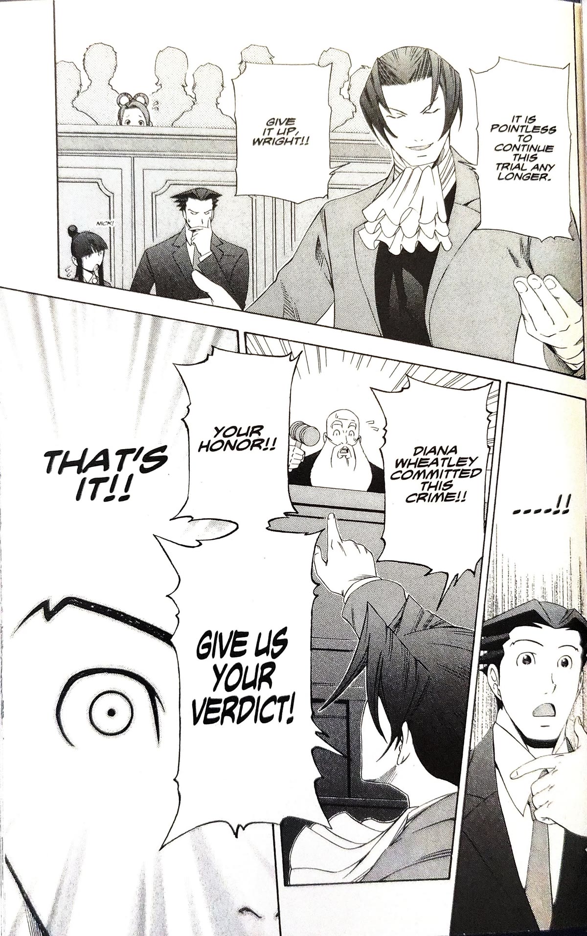 Gyakuten Saiban Chapter 4.11 page 28 - Vol.4 Chapter 11: Turnabout from heaven (2)