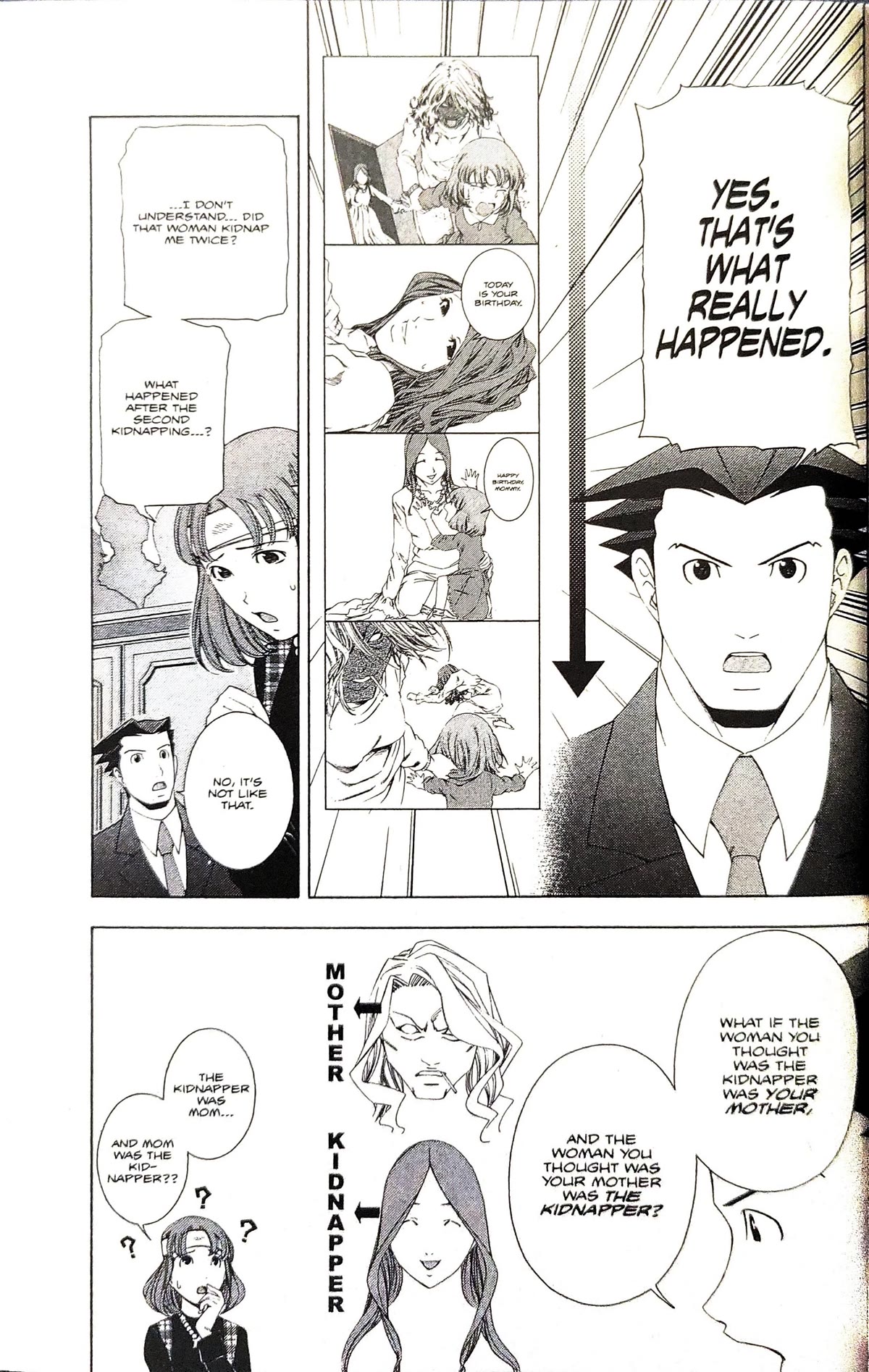Gyakuten Saiban Chapter 4.11 page 34 - Vol.4 Chapter 11: Turnabout from heaven (2)