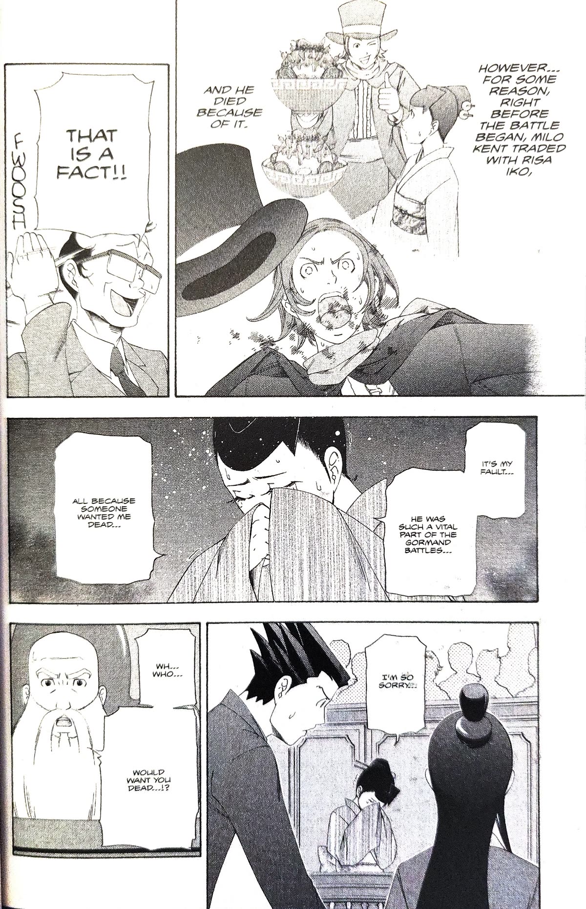 Gyakuten Saiban Chapter 4.12 page 54 - Vol.4 Chapter 12: Turnabout Gurgitation (1)
