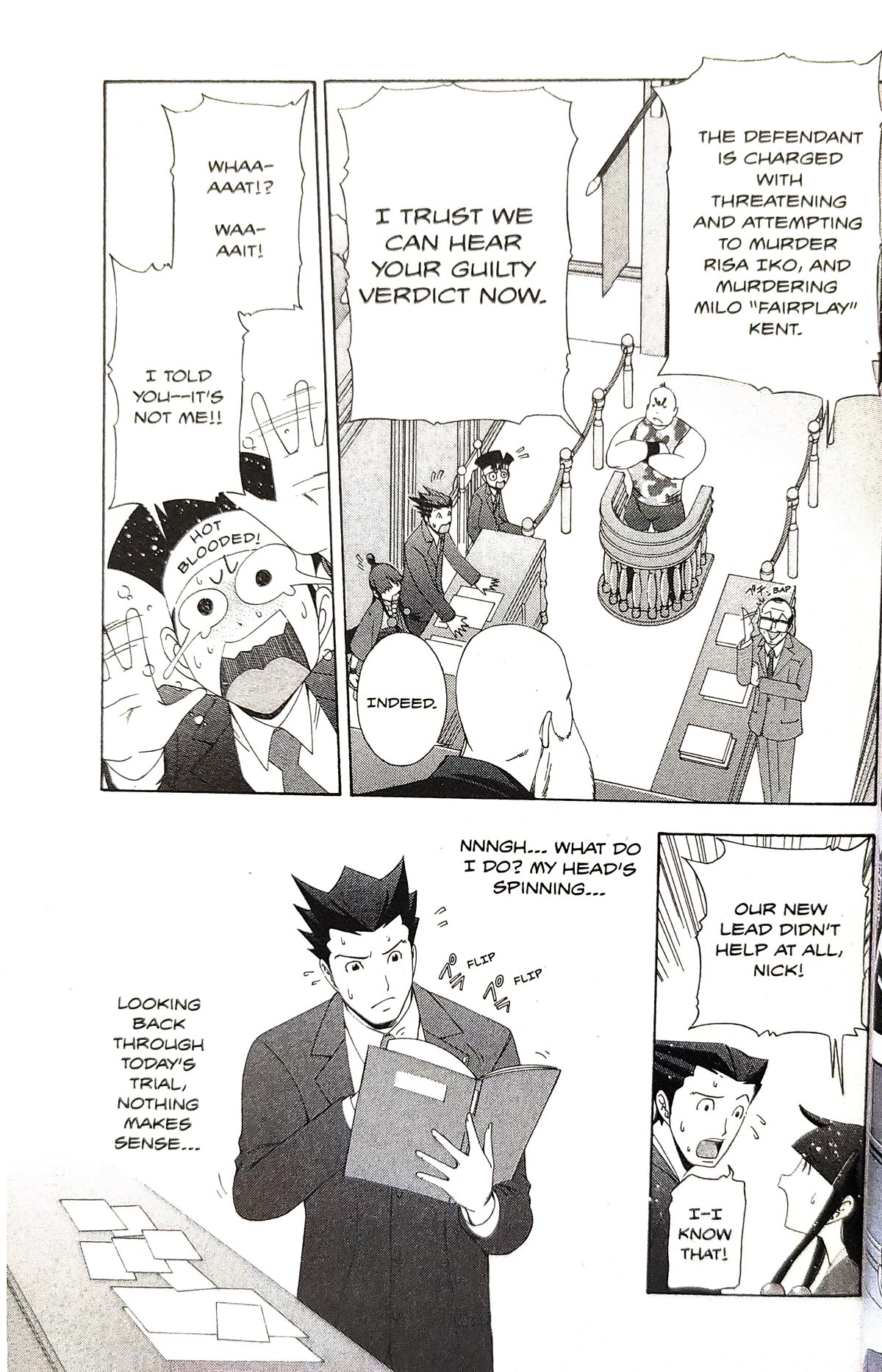 Gyakuten Saiban Chapter 5.13 page 32 - Vol.5 Chapter 13: Turnabout Gurgitation (2)