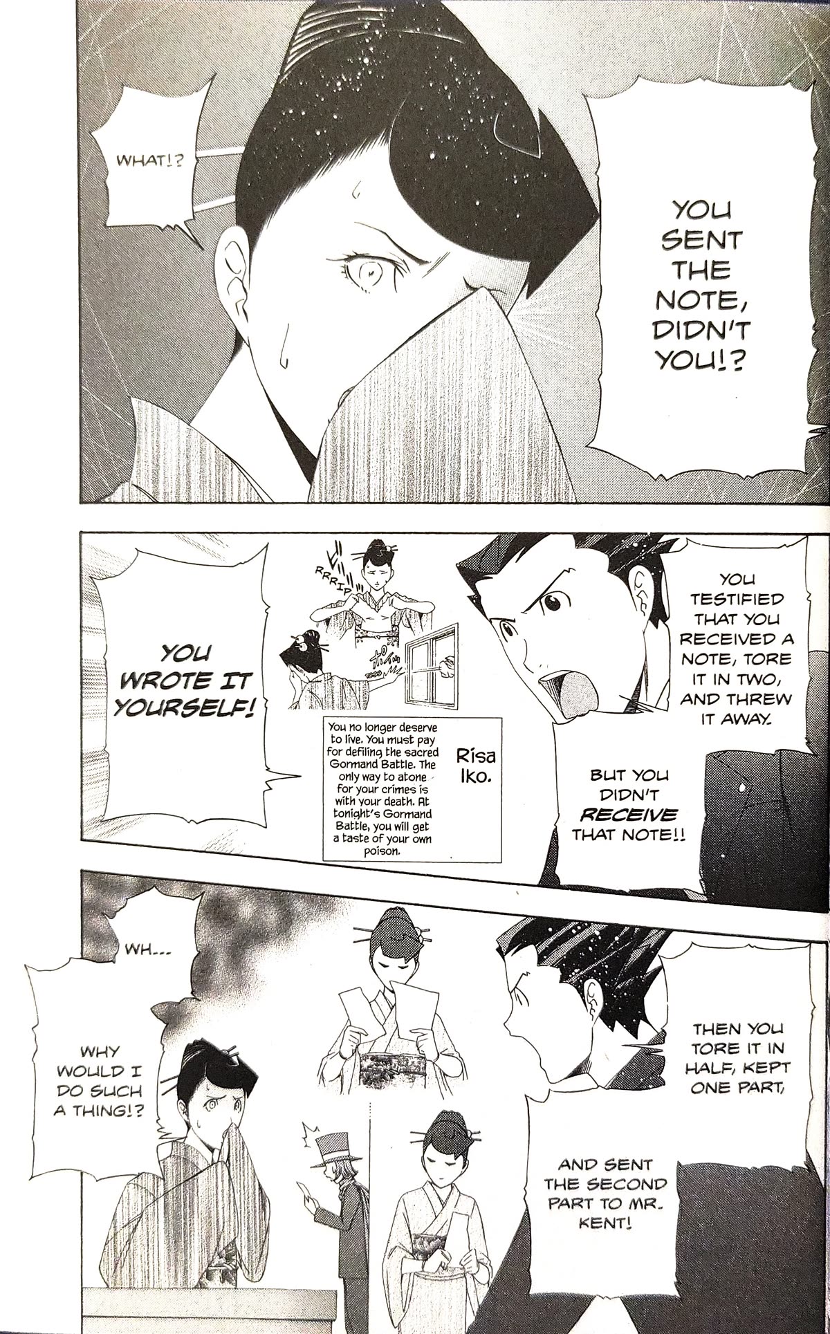 Gyakuten Saiban Chapter 5.13 page 42 - Vol.5 Chapter 13: Turnabout Gurgitation (2)