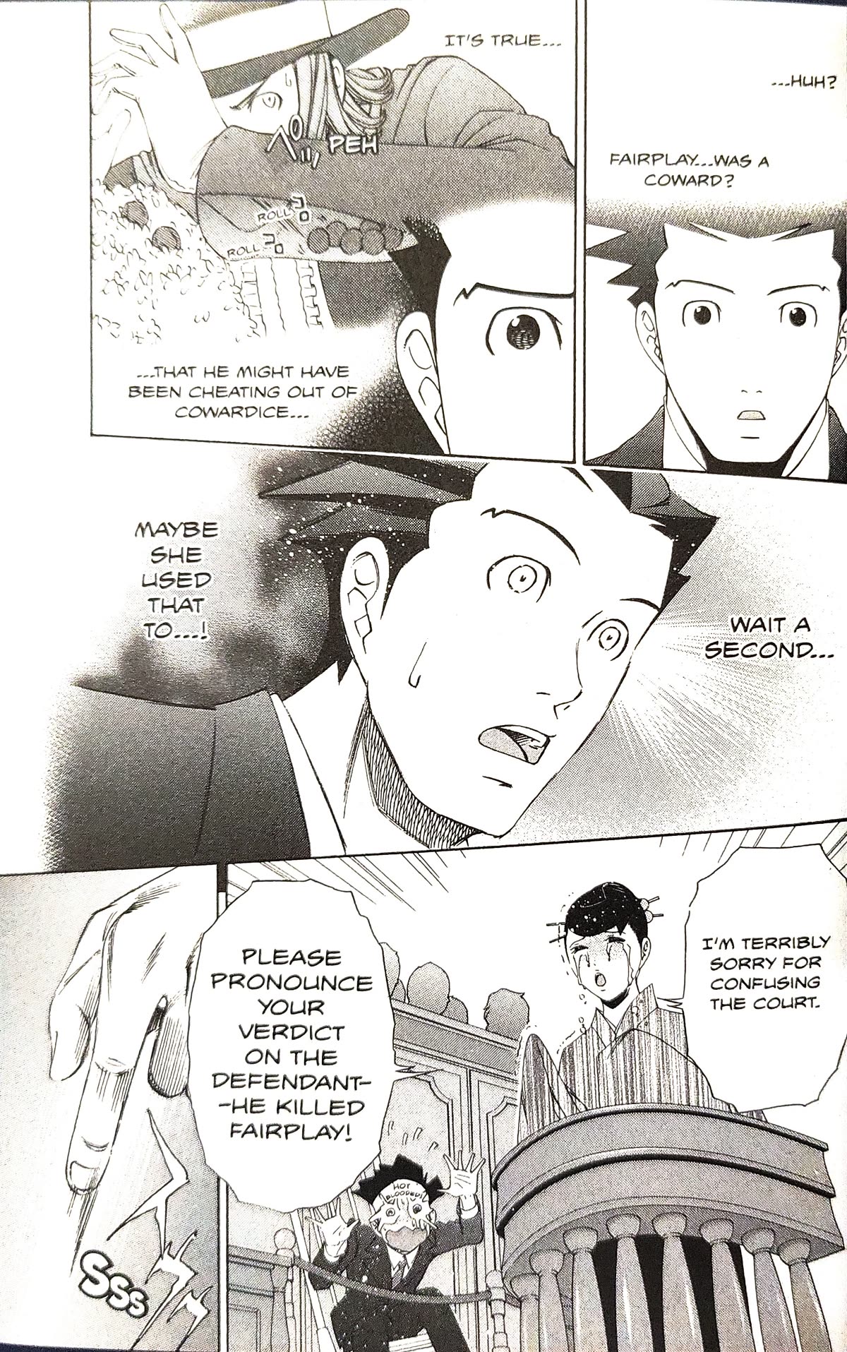 Gyakuten Saiban Chapter 5.13 page 46 - Vol.5 Chapter 13: Turnabout Gurgitation (2)