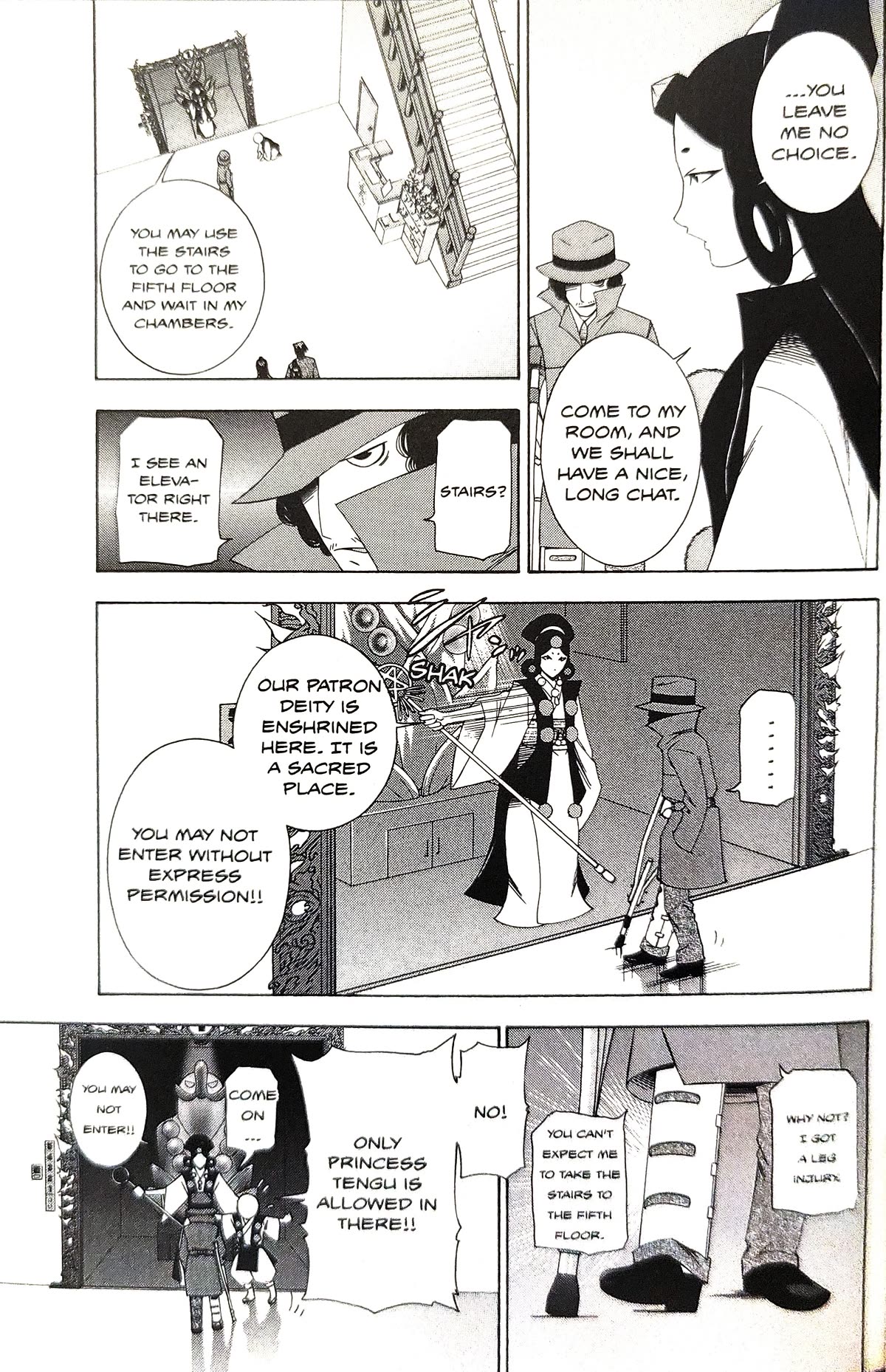 Gyakuten Saiban Chapter 5.14 page 13 - Vol.5 Chapter 14: Turnabout Power vs. Supernatural Power (1)