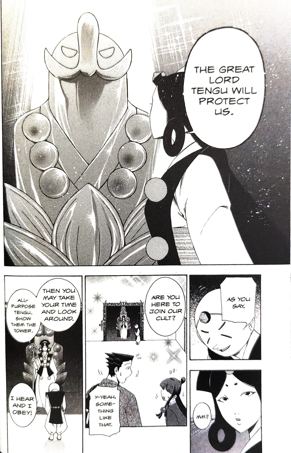 Gyakuten Saiban Chapter 5.14 page 16 - Vol.5 Chapter 14: Turnabout Power vs. Supernatural Power (1)