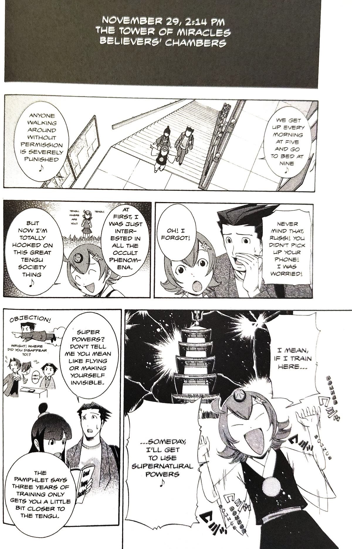 Gyakuten Saiban Chapter 5.14 page 20 - Vol.5 Chapter 14: Turnabout Power vs. Supernatural Power (1)