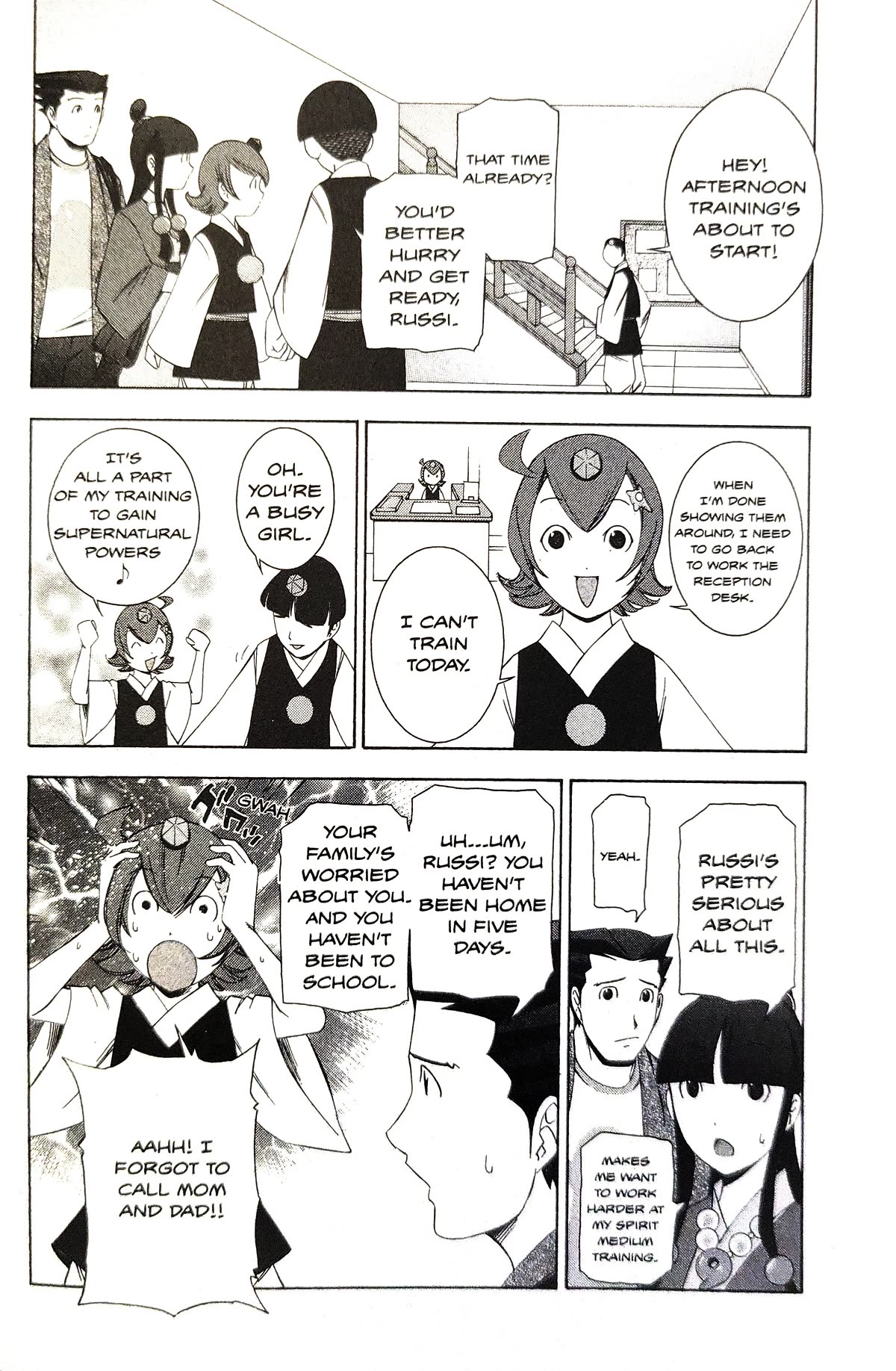 Gyakuten Saiban Chapter 5.14 page 22 - Vol.5 Chapter 14: Turnabout Power vs. Supernatural Power (1)