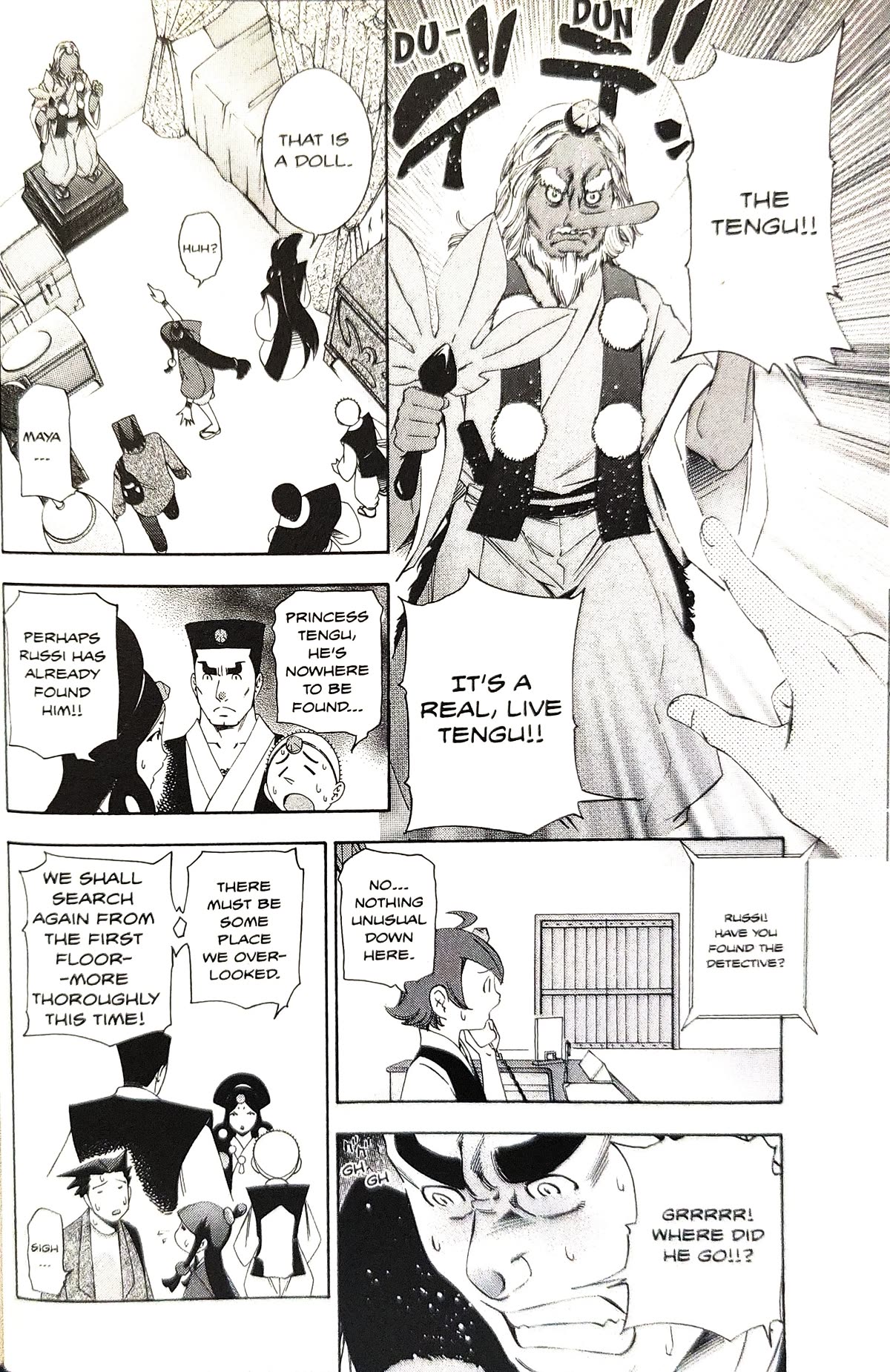 Gyakuten Saiban Chapter 5.14 page 36 - Vol.5 Chapter 14: Turnabout Power vs. Supernatural Power (1)