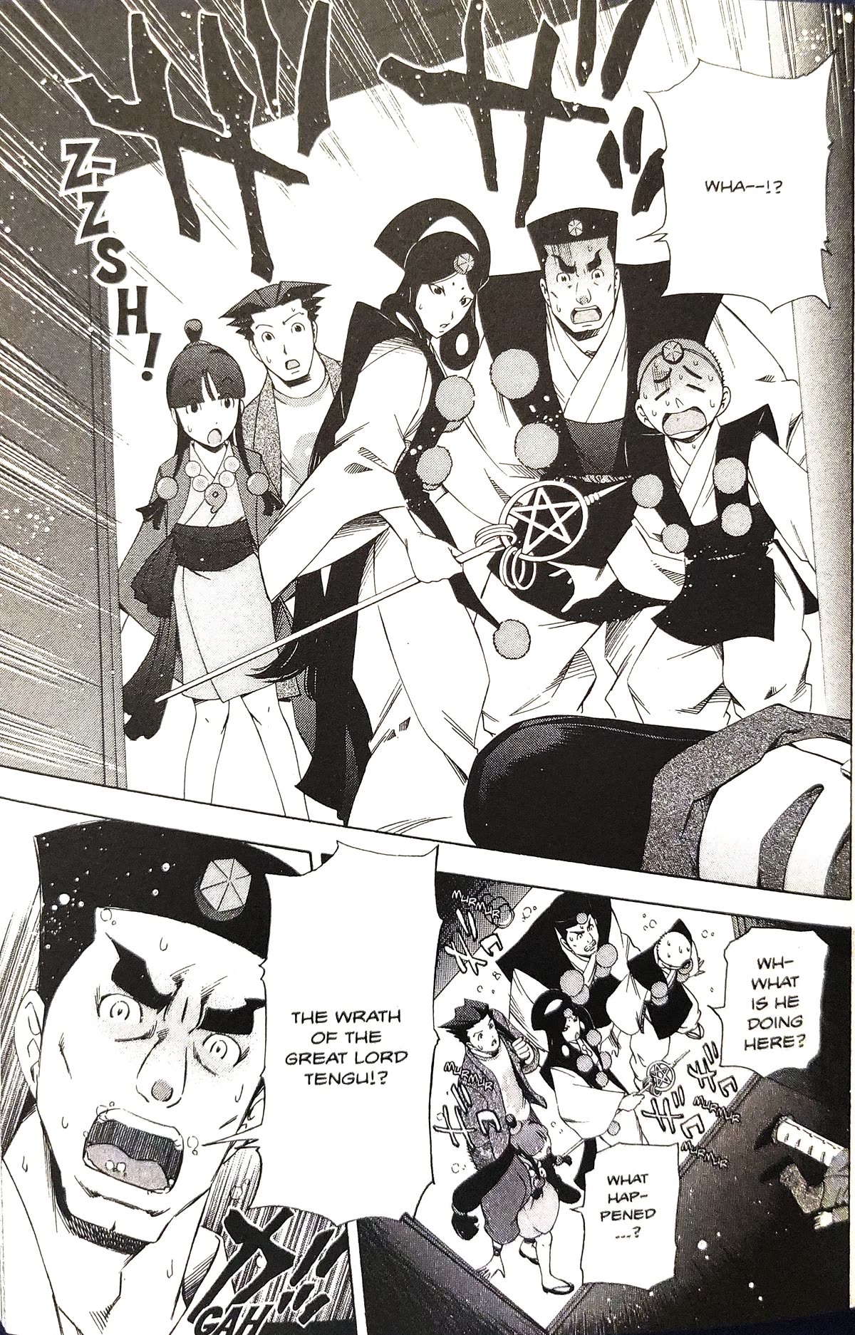 Gyakuten Saiban Chapter 5.14 page 39 - Vol.5 Chapter 14: Turnabout Power vs. Supernatural Power (1)